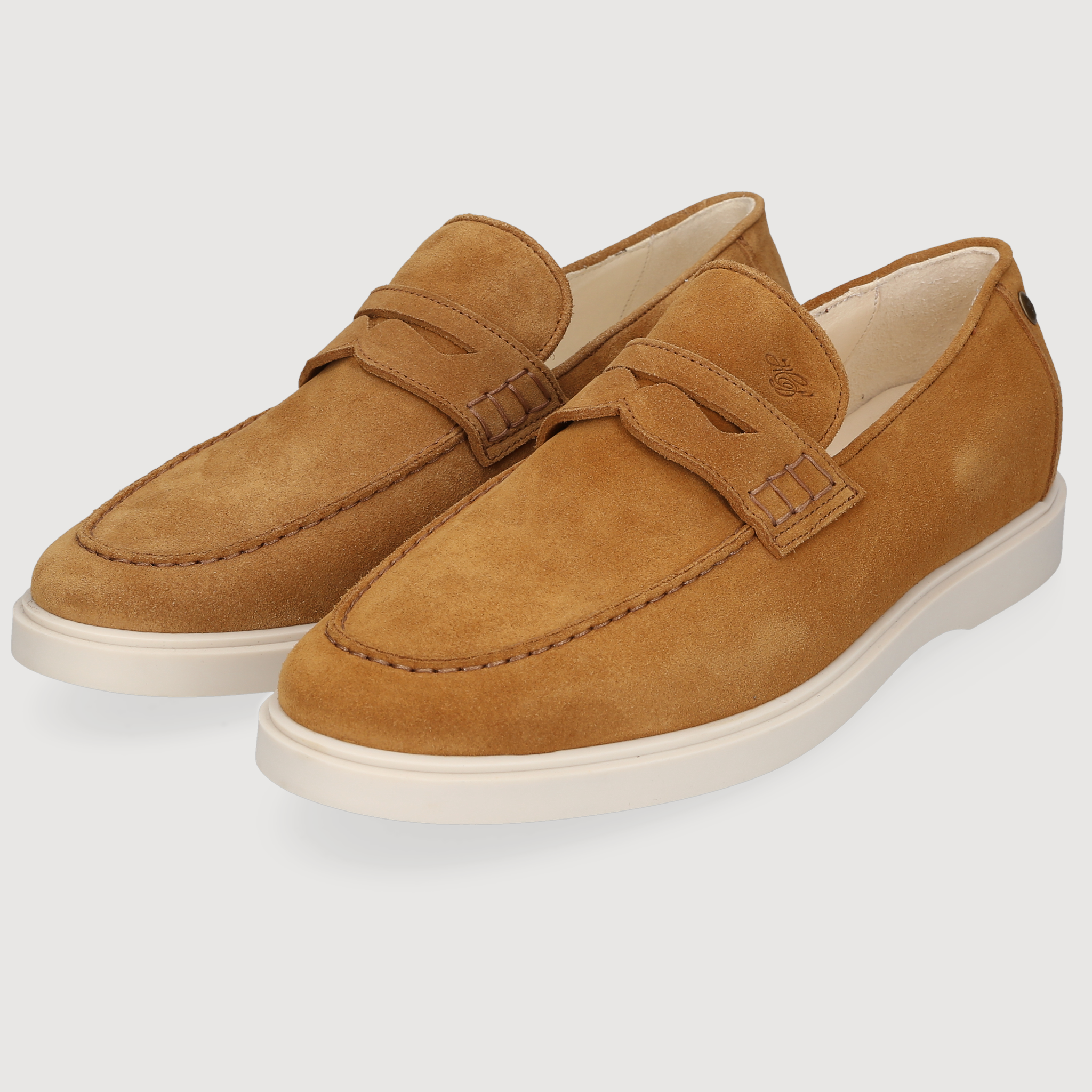 Heinrich Dinkelacker Men's Loafer Genua Penny Brown