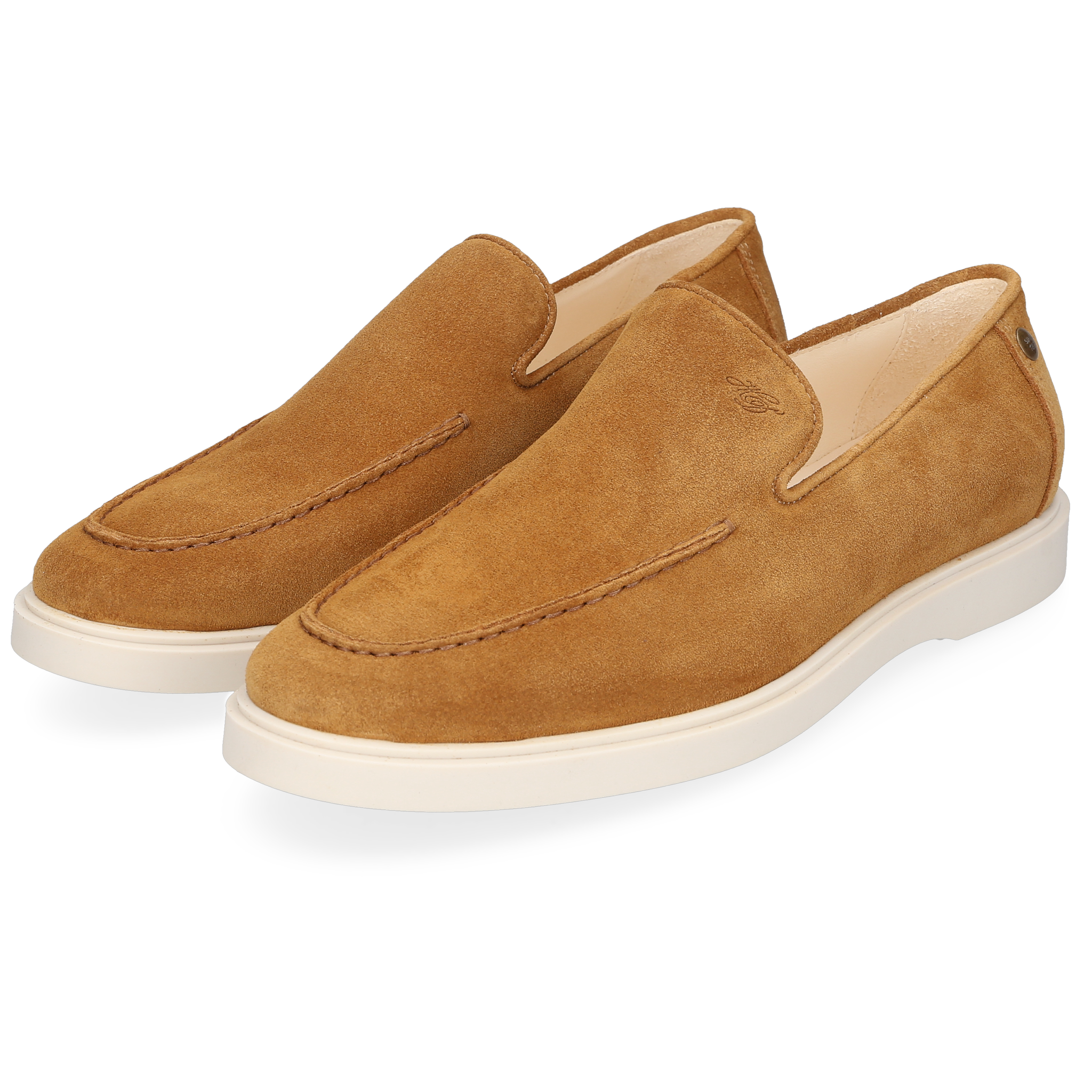 Heinrich Dinkelacker Herren Loafer Genua Plain Braun