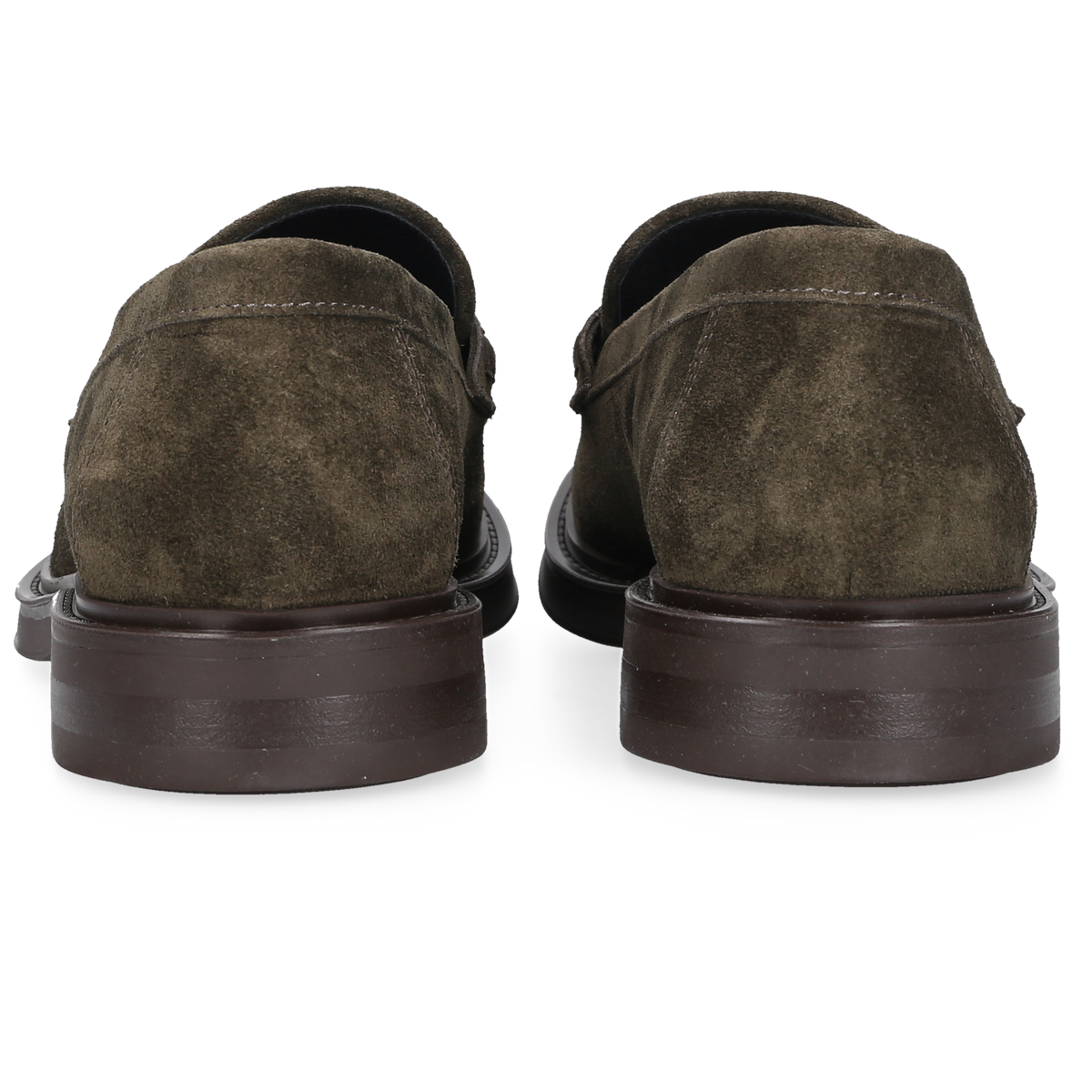 Heinrich Dinkelacker Herren Loafer Florenz Plain V - Dunkelgrün