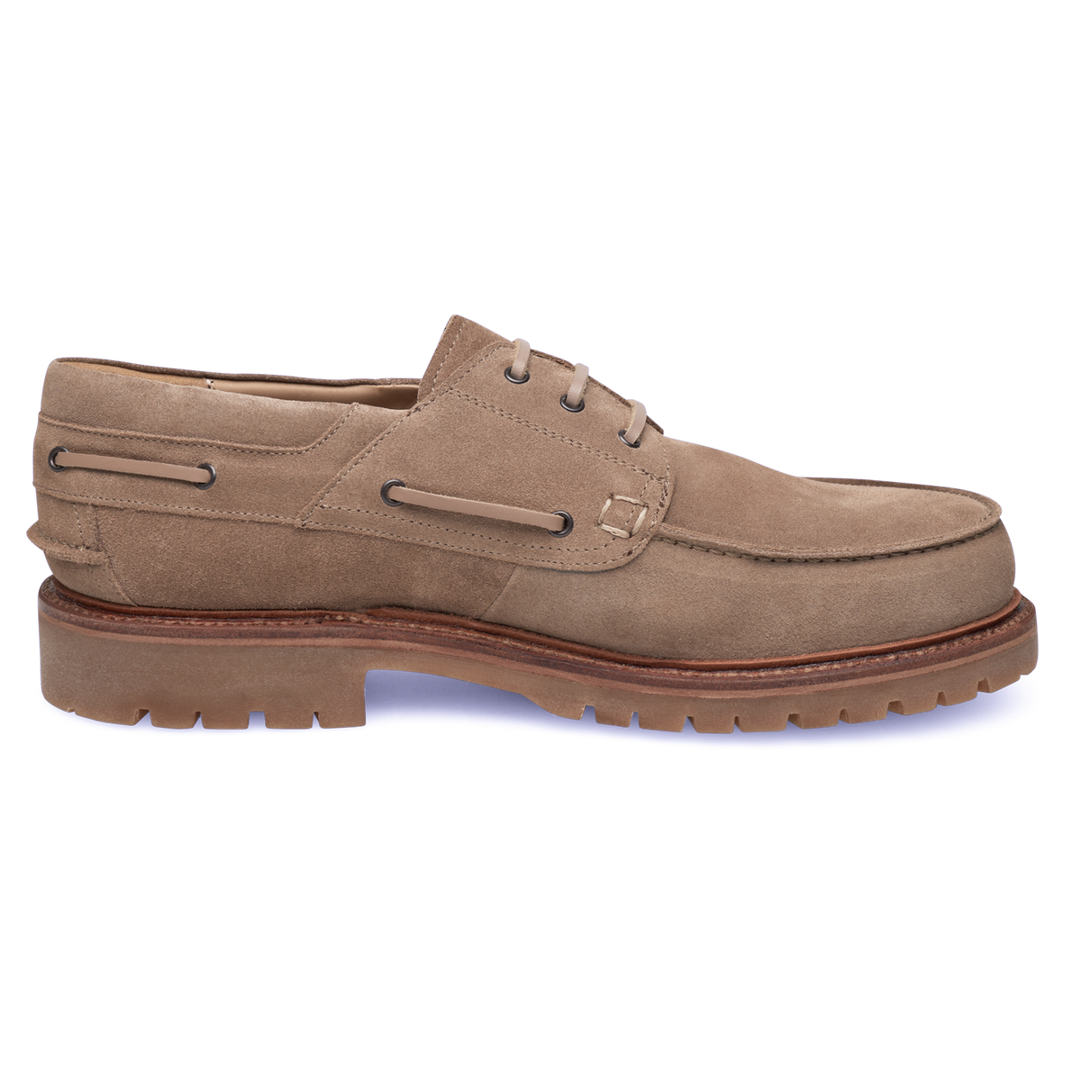 Heinrich Dinkelacker Herren Bootsschuh Miami Plain V - Beige