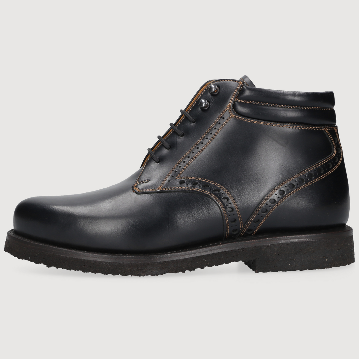Heinrich Dinkelacker Herren Boot Buda Plain Schwarz