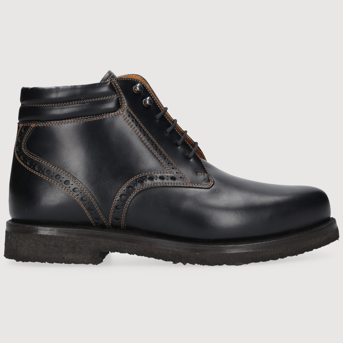 Heinrich Dinkelacker Herren Boot Buda Plain Schwarz