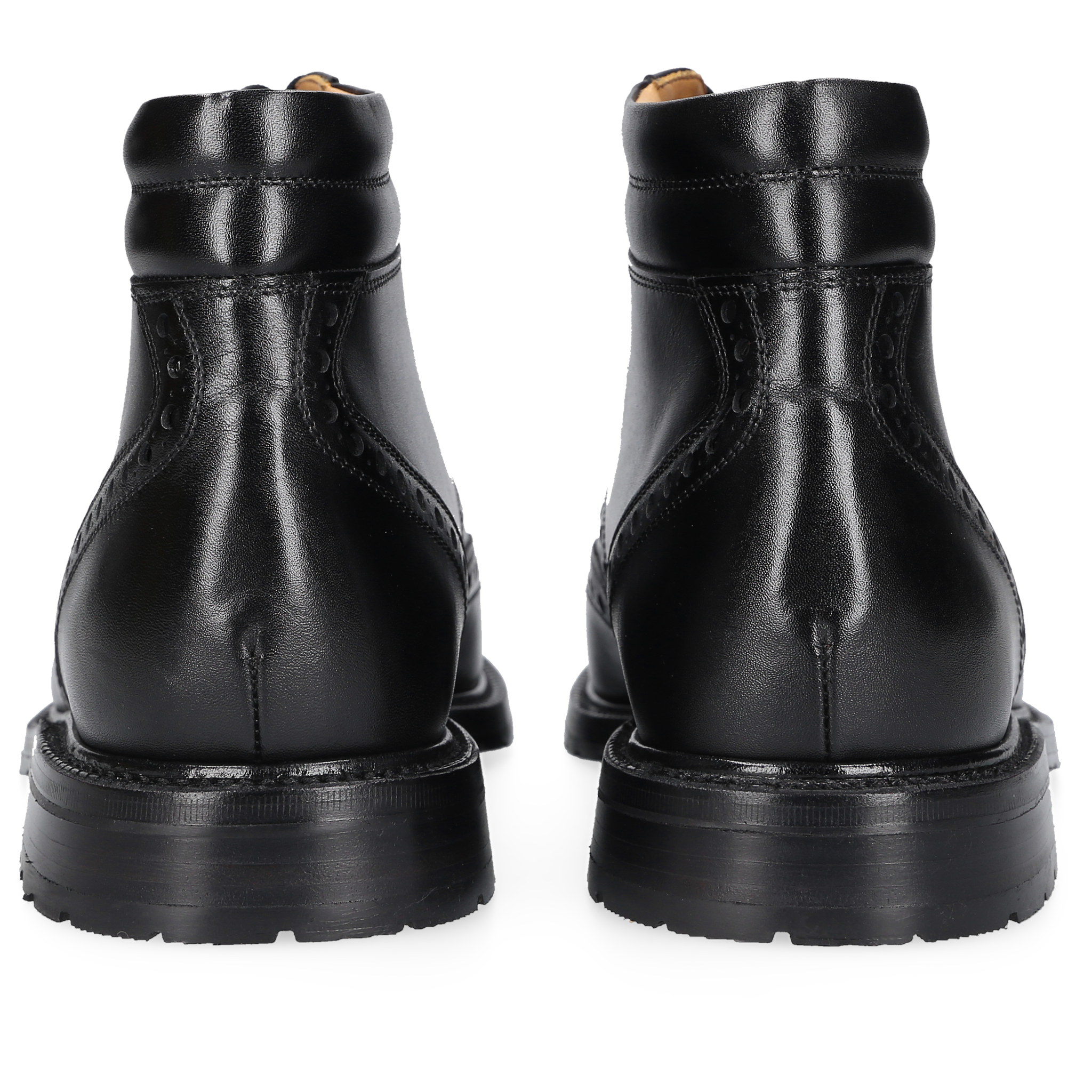 Heinrich Dinkelacker Herren Buda Full Brogue BC - Schwarz