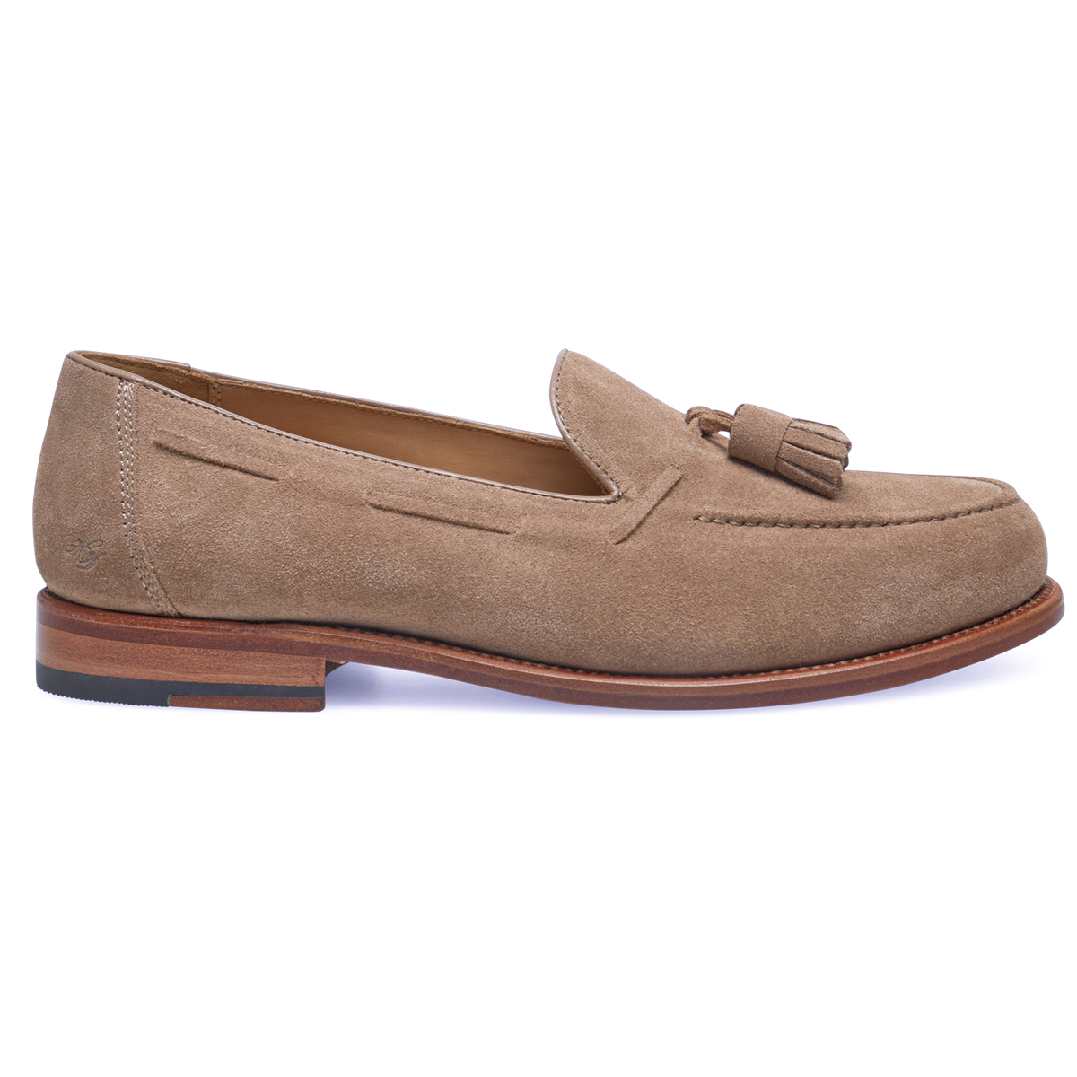 Heinrich Dinkelacker Herren Loafer Wien Plain Tassel V - Beige