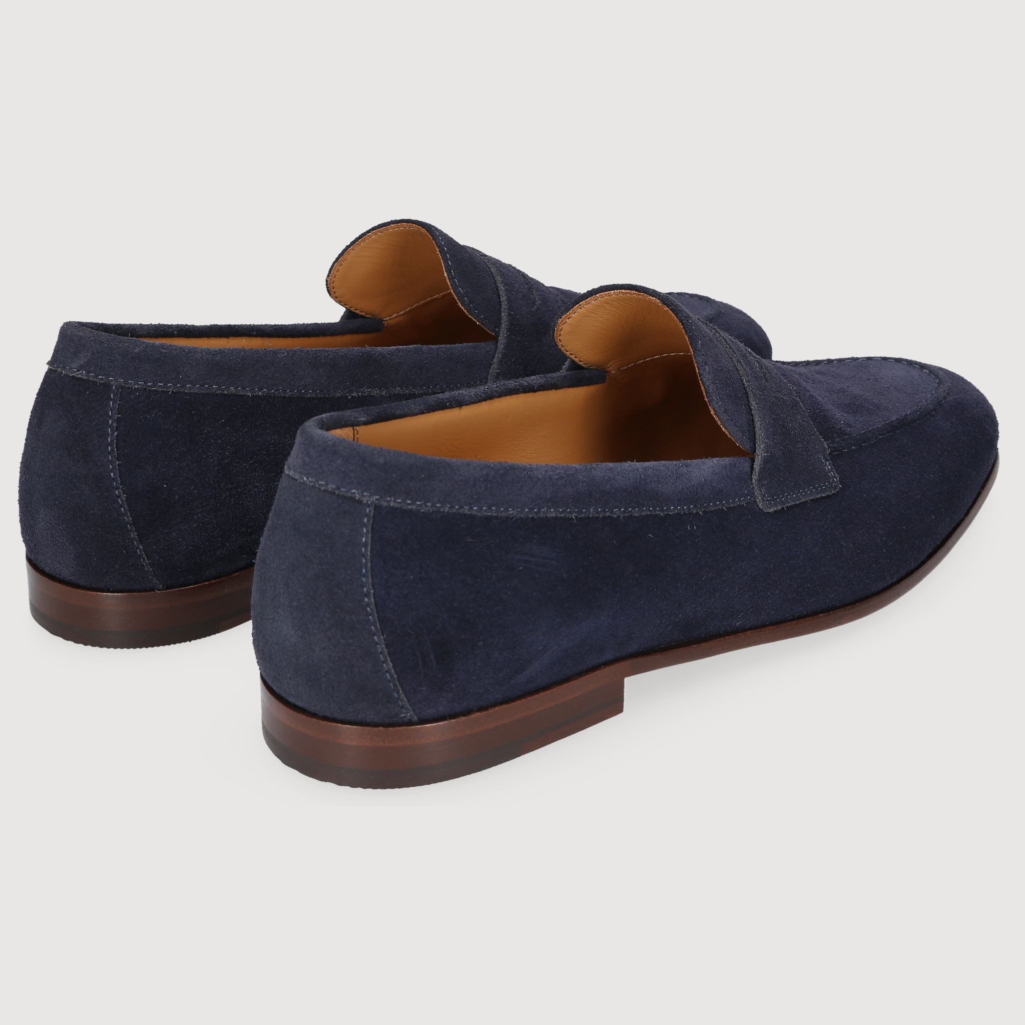 Heinrich Dinkelacker Herren Loafer Amalfi Penny Dunkelblau