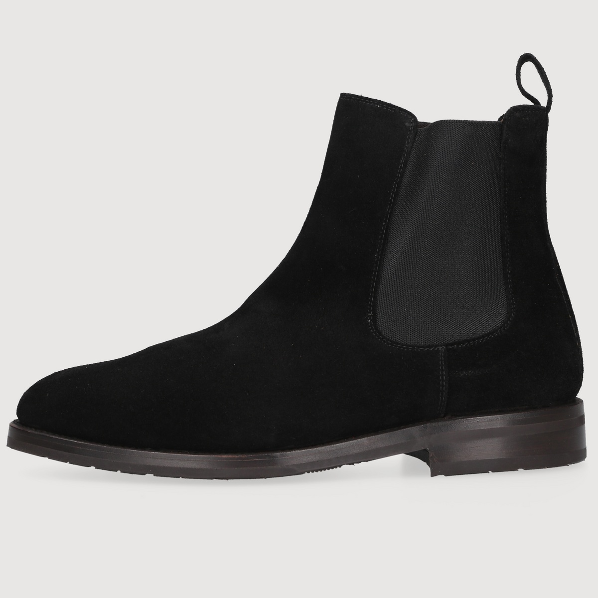 Heinrich Dinkelacker Herren Boot Luzern Plain Schwarz