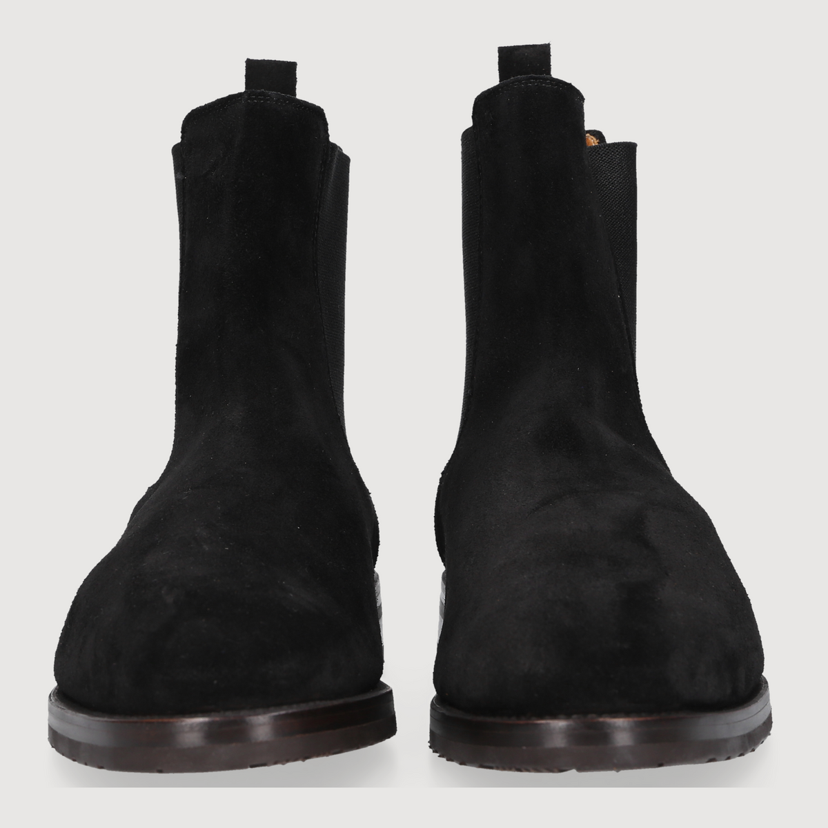 Heinrich Dinkelacker Herren Boot Luzern Plain Schwarz
