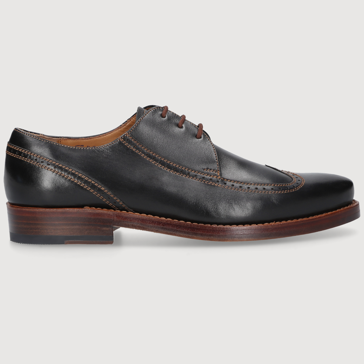 Rom Full-Brogue SC - Schwarz