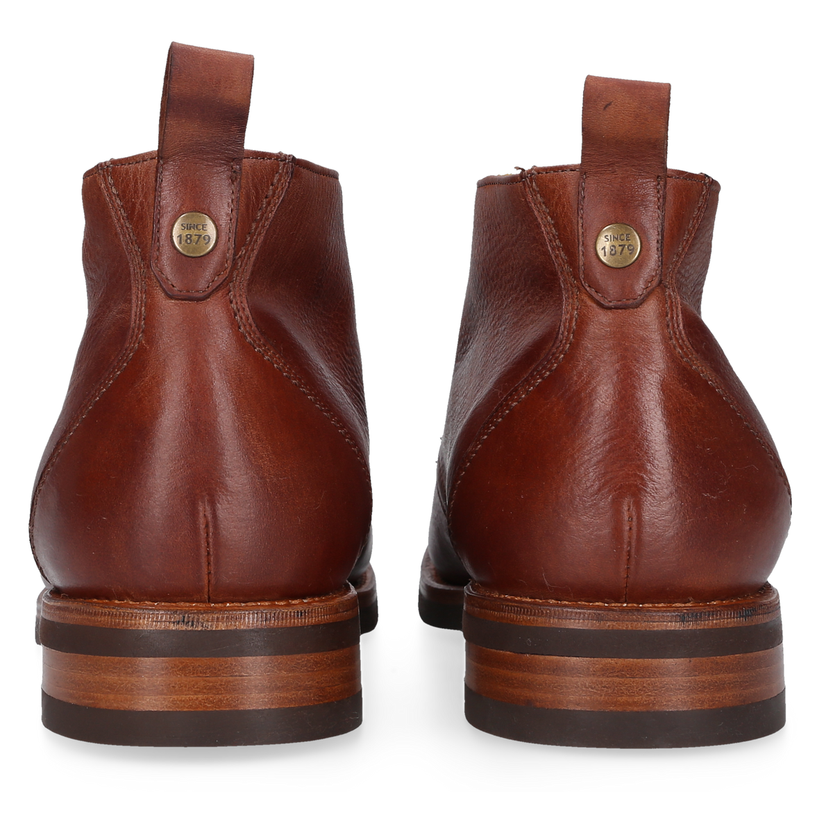 Heinrich Dinkelacker Herren Stiefeletten Genf Plain N - Braun