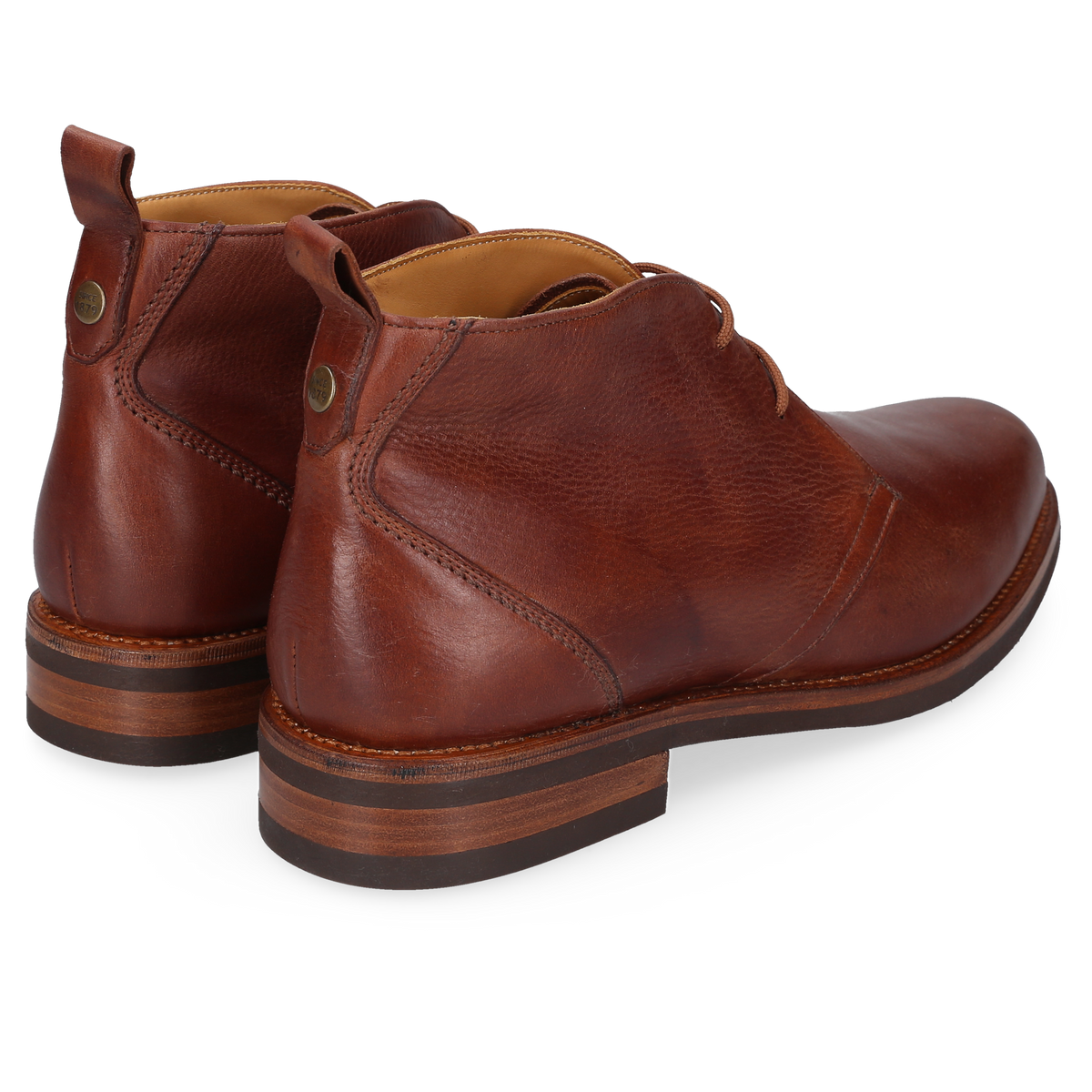 Heinrich Dinkelacker Herren Stiefeletten Genf Plain N - Braun