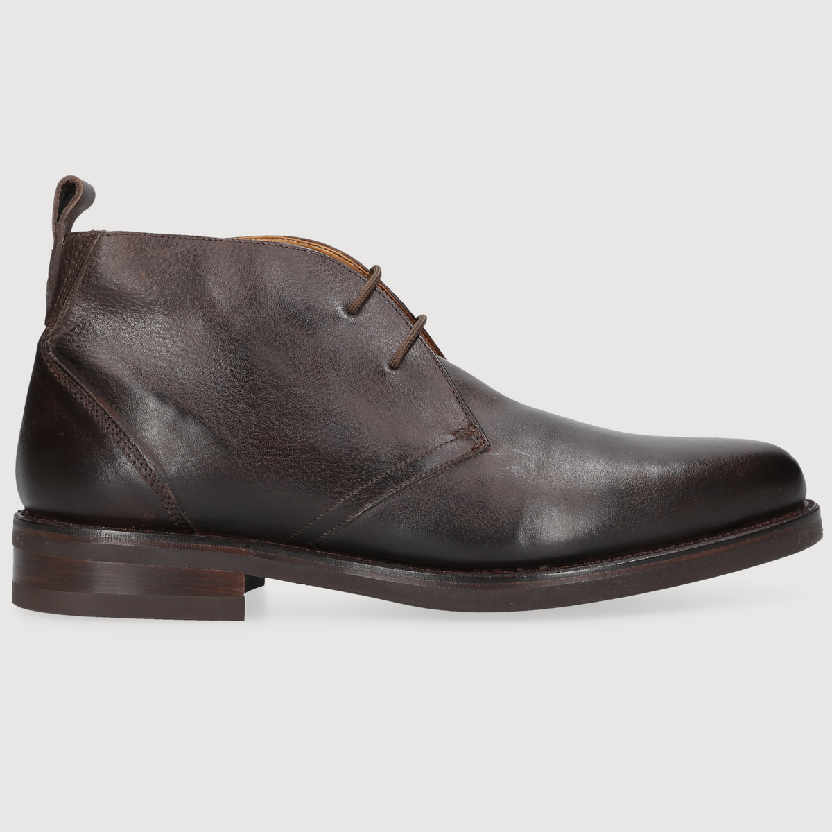 Heinrich Dinkelacker Herren Boot Genf Plain Dunkelbraun
