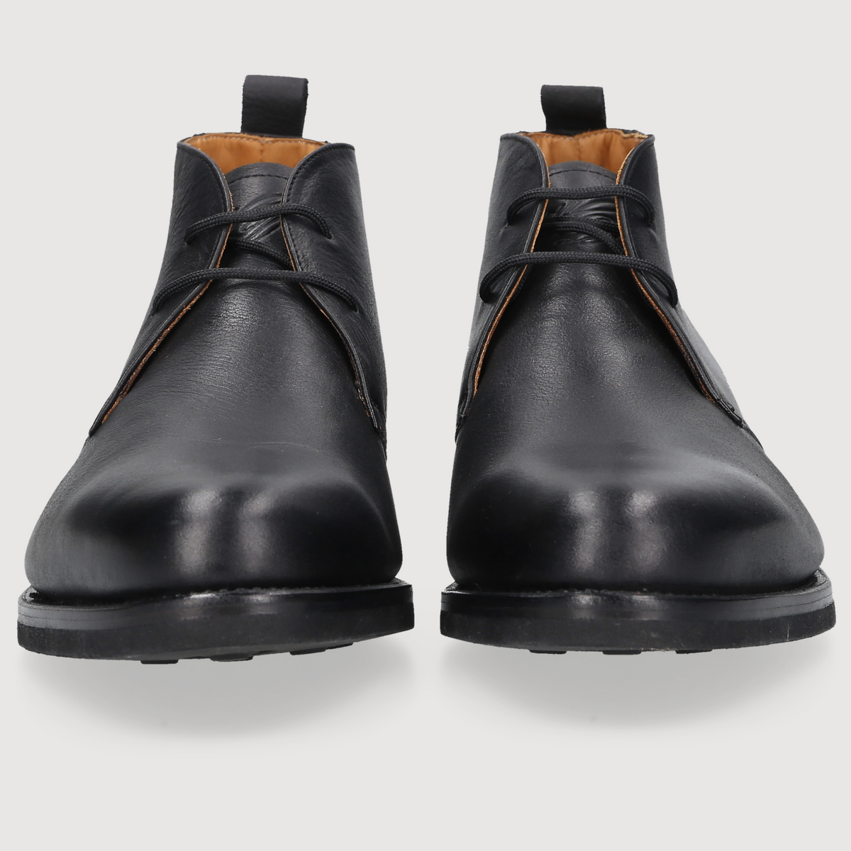 Heinrich Dinkelacker Herren Boot Genf Plain Schwarz