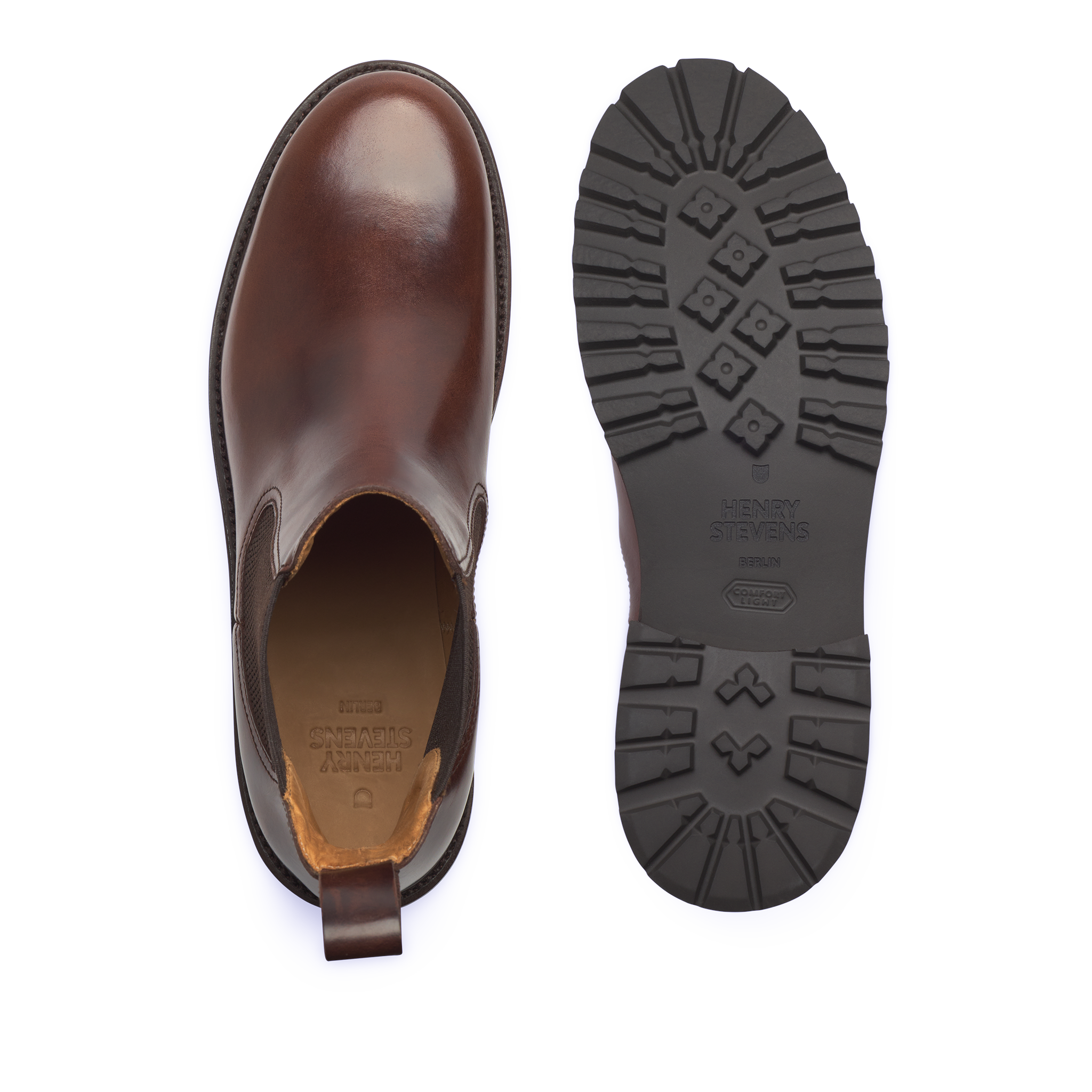 Henry Stevens Herren Harry CB5 - Dunkelbraun