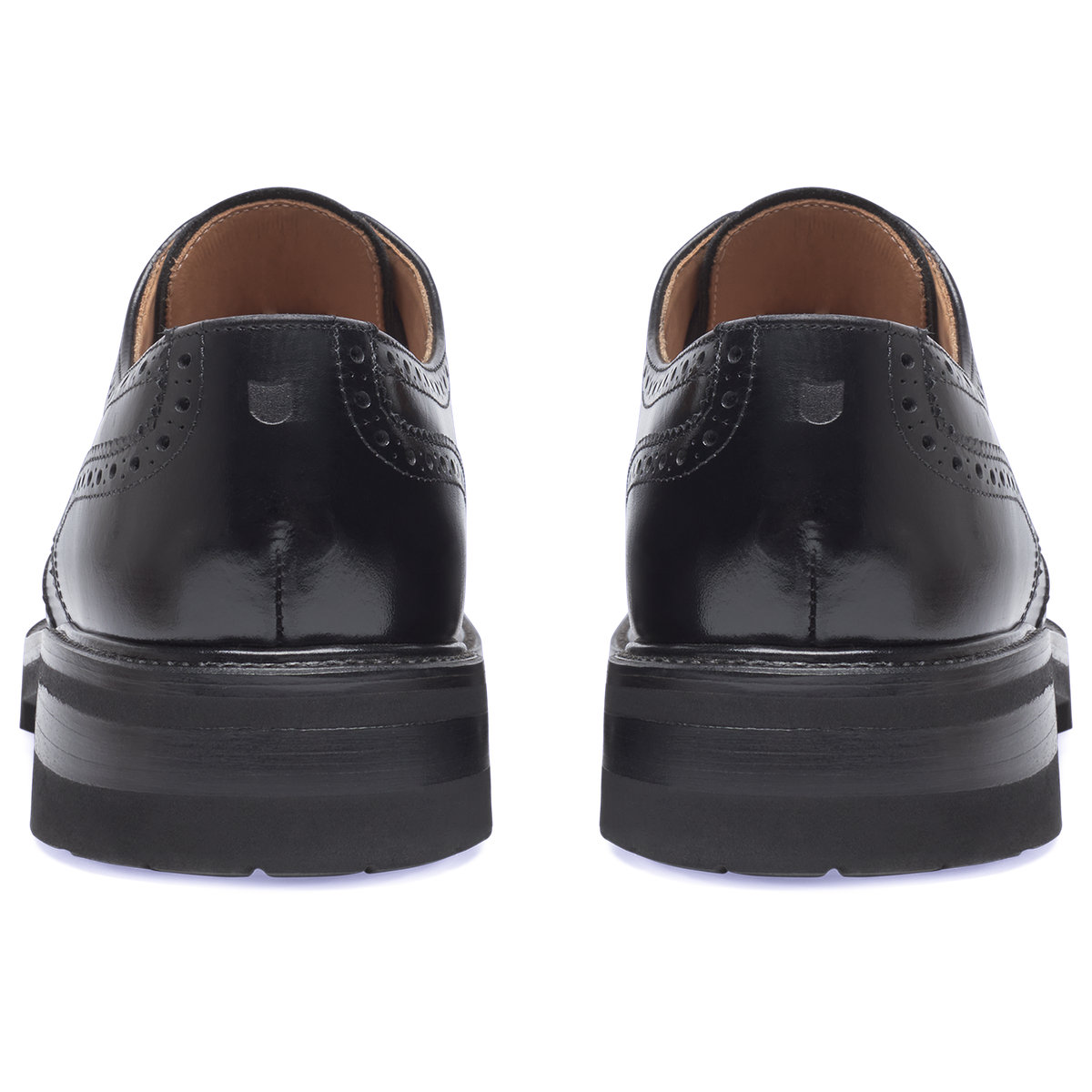 Henry Stevens Herren Businessschuhe Harry FBD5 - Schwarz