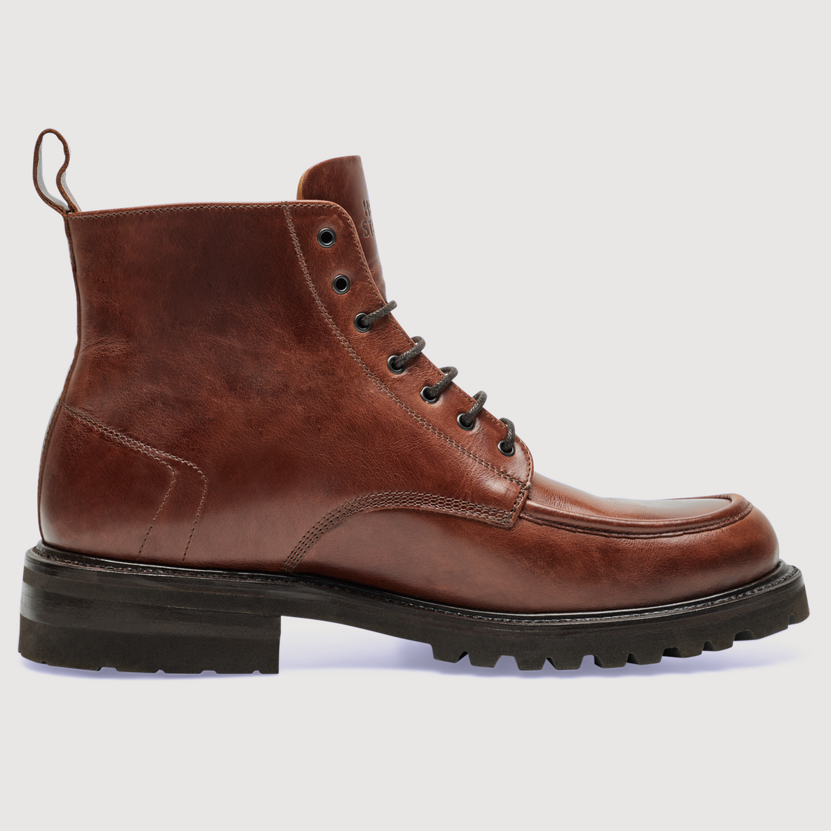 Henry Stevens Herren Stiefeletten Harry NB5 - Mittelbraun