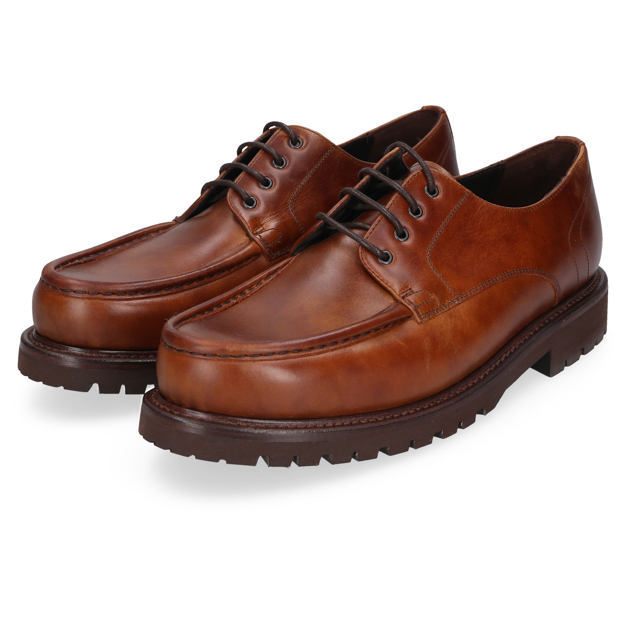 Henry Stevens Herren Businessschuhe Harry N - Mittelbraun