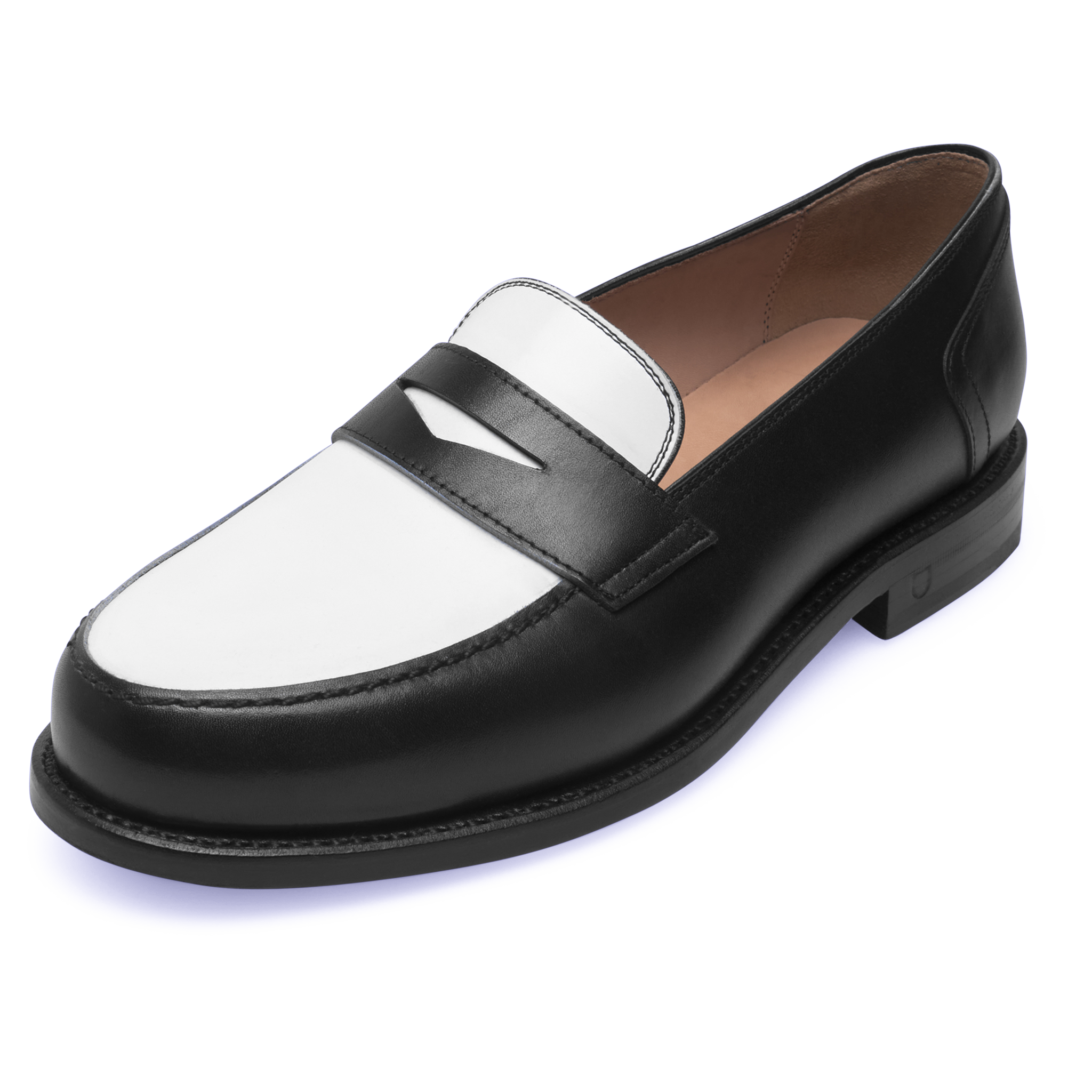 Henry Stevens Herren Haywood PL - Schwarz/Weiß