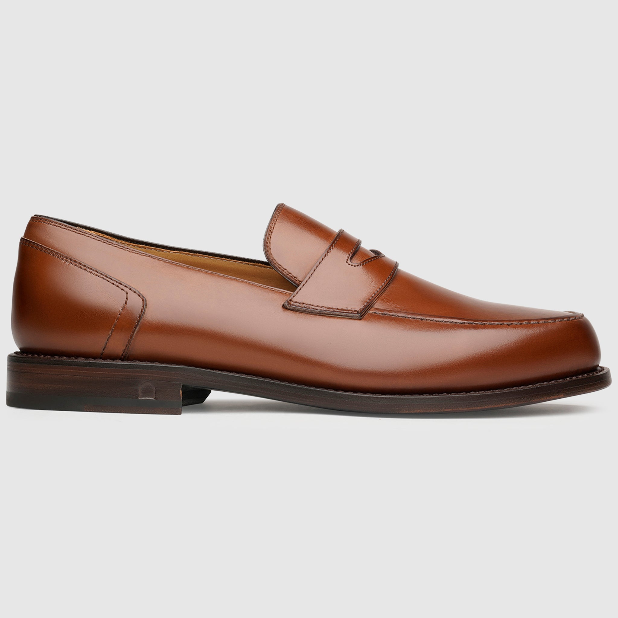 Henry Stevens Herren Haywood PL - Medium Brown