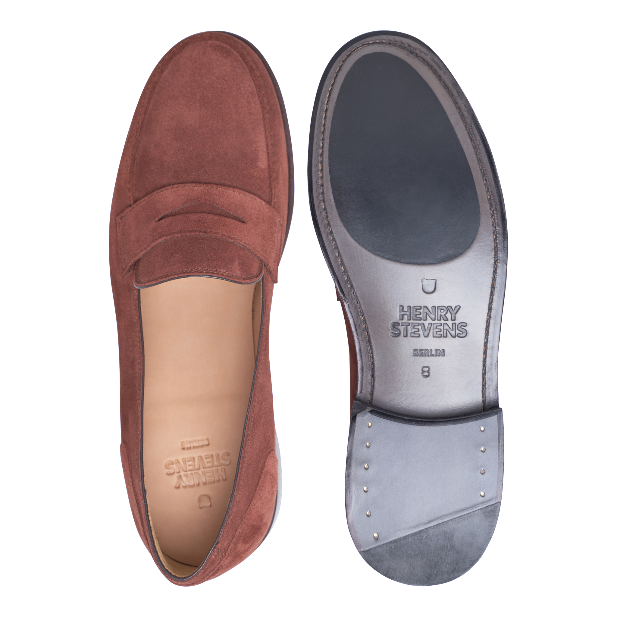 Henry Stevens Men's Haywood PL - Reddish Brown