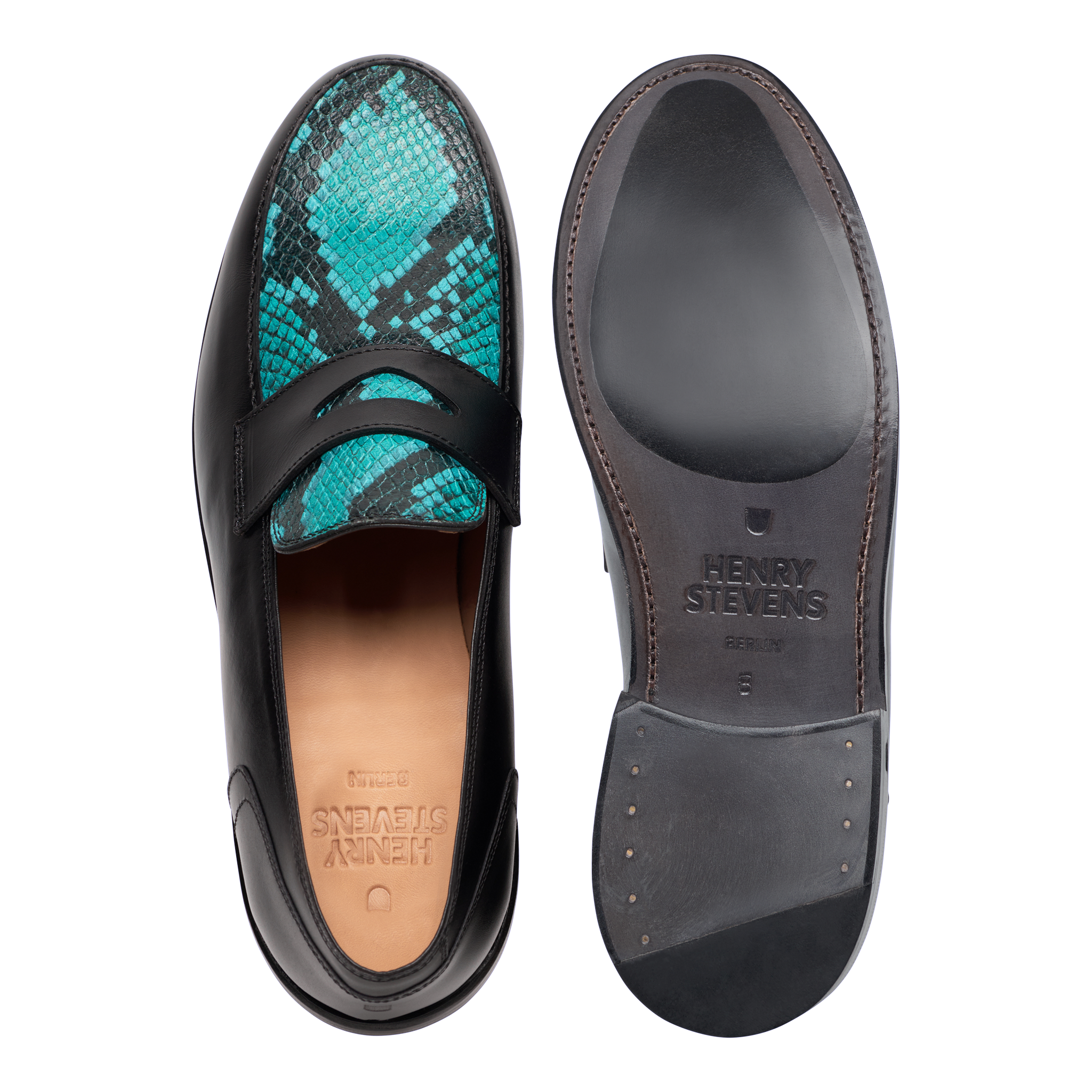 Henry Stevens Men's Haywood PL - Black/Blue