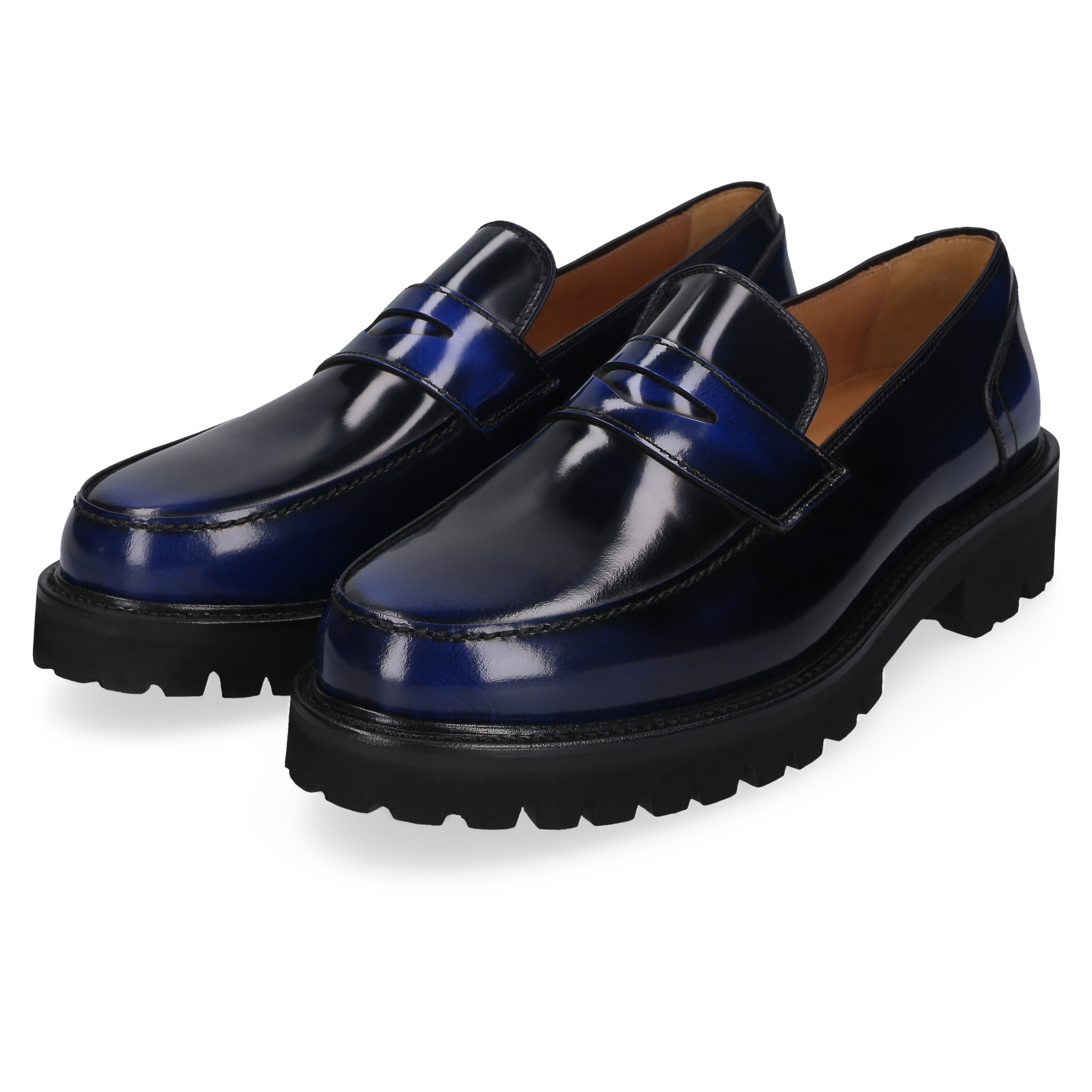 Henry Stevens Herren Loafer Haywood PL - Dunkelblau