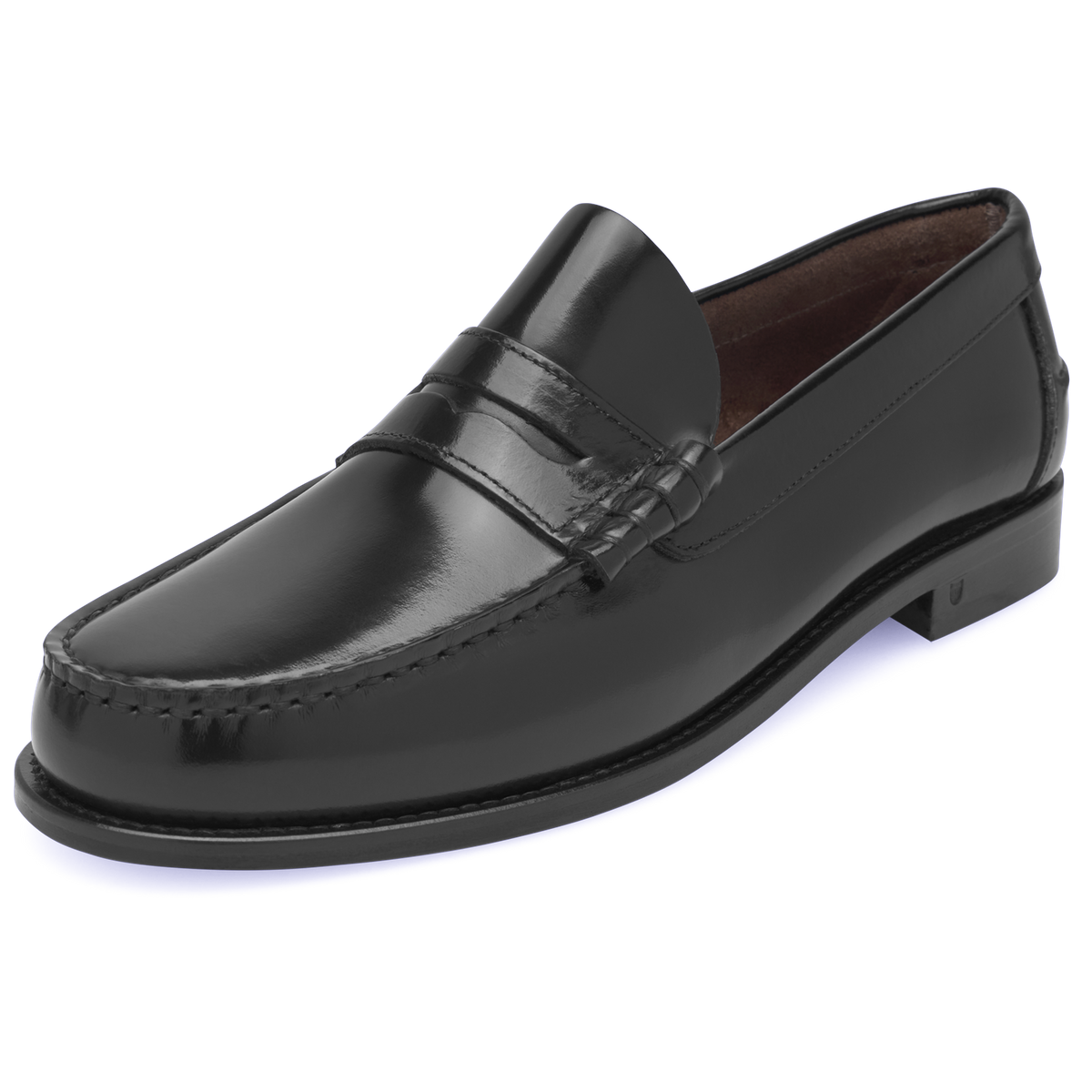 Henry Stevens Herren Loafer Hunter M PL - Schwarz