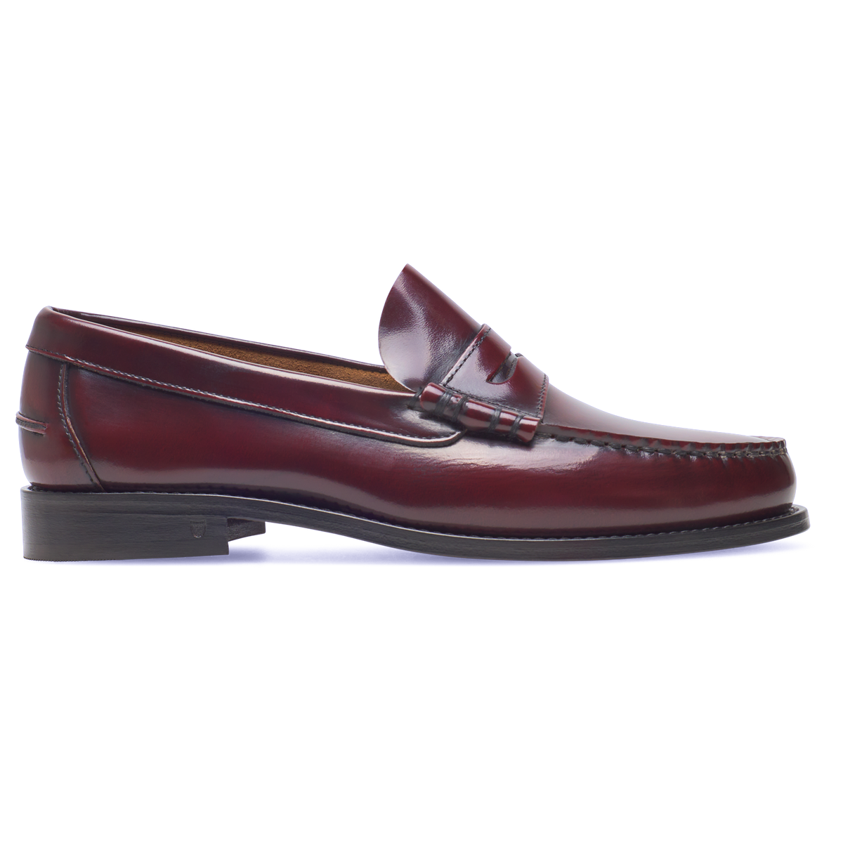 Henry Stevens Herren Loafer Hunter M PL - Bordeaux