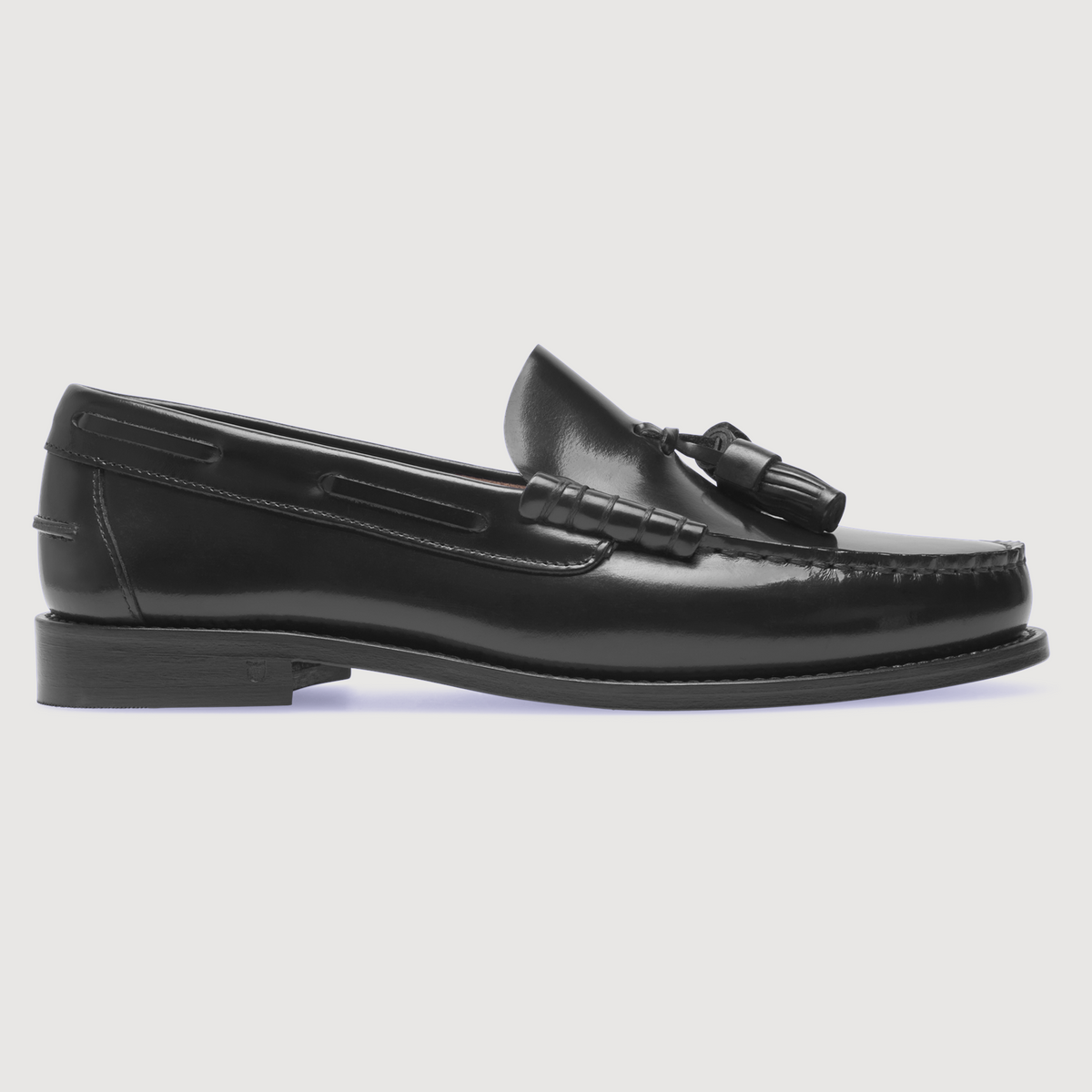Henry Stevens Herren Loafer Hunter M TL - Schwarz