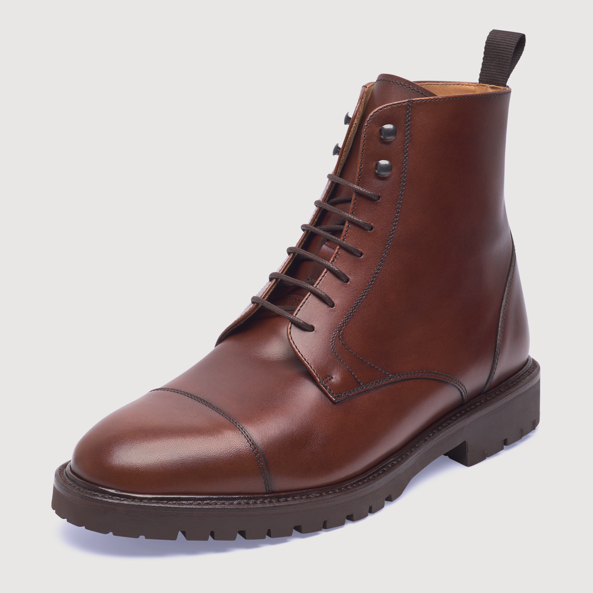 Henry Stevens Herren Jones CDB3 - Medium Brown