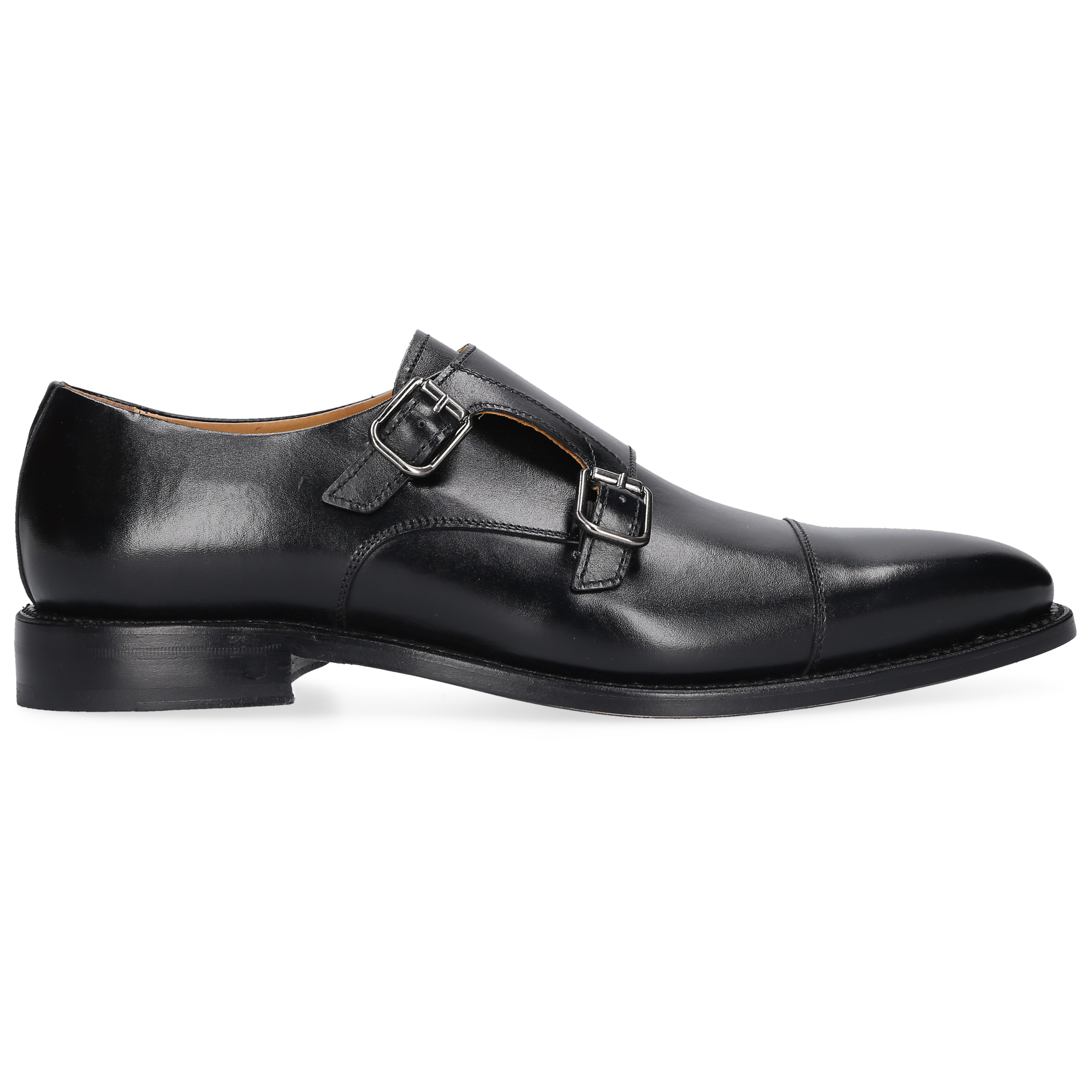 Henry Stevens Herren Businessschuhe Liam CDM - Schwarz