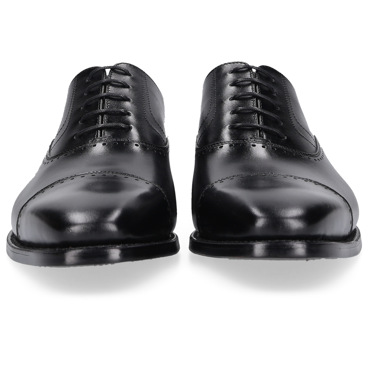 Henry Stevens Herren Businessschuhe Liam CO - Schwarz