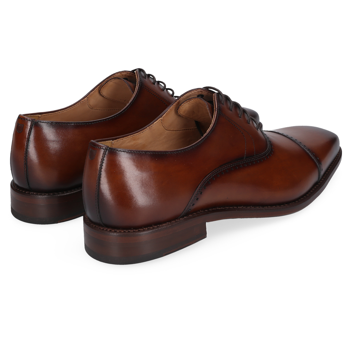 Henry Stevens Herren Businessschuhe Liam CO - Braun