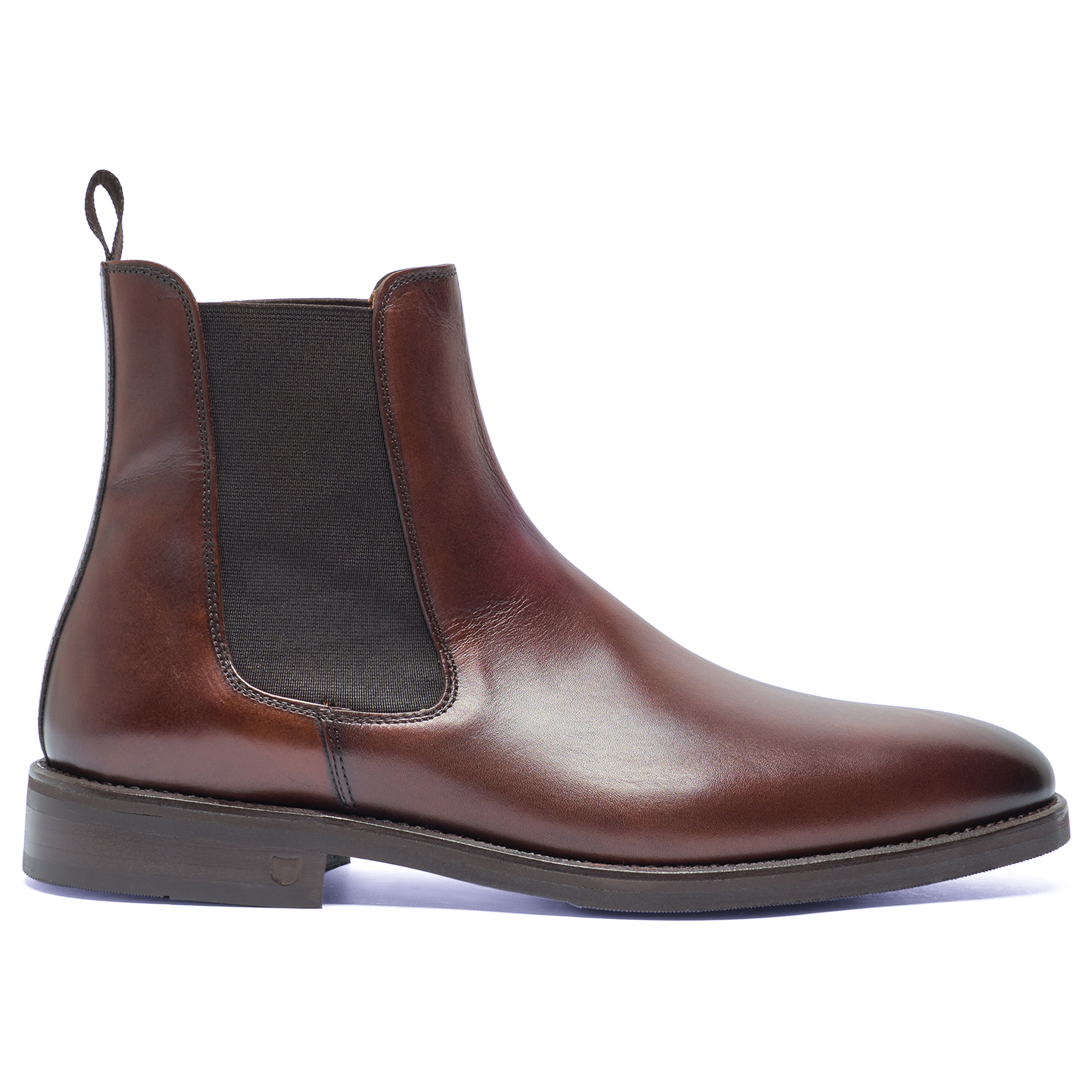 Henry Stevens Herren Stiefeletten Marshall CB2 - Schwarzbraun