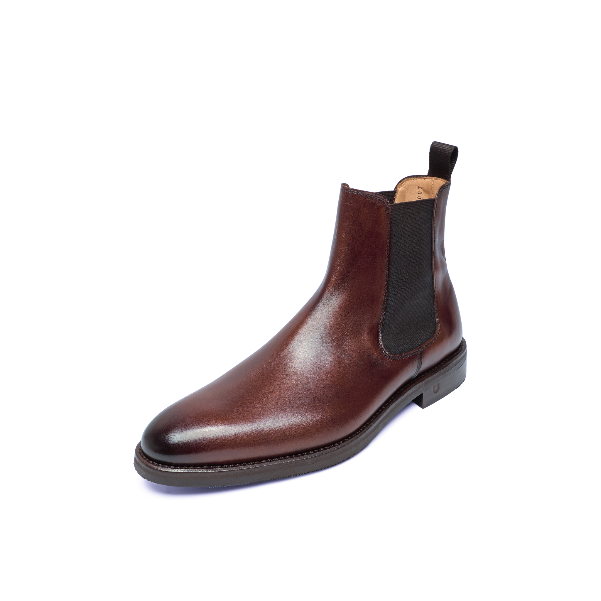 Henry Stevens Herren Stiefeletten Marshall CB2 - Schwarzbraun