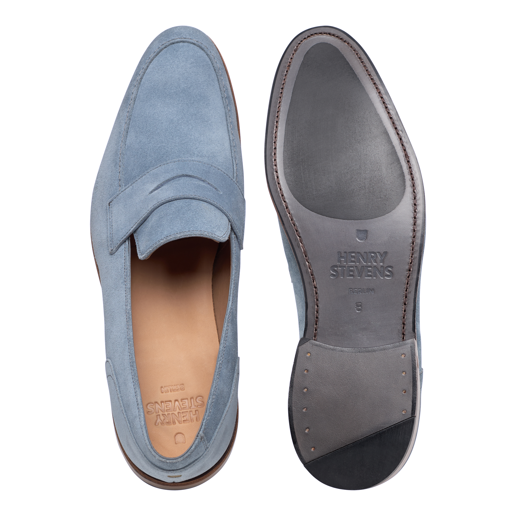 Henry Stevens Men's Marshall PL - Blue Grey