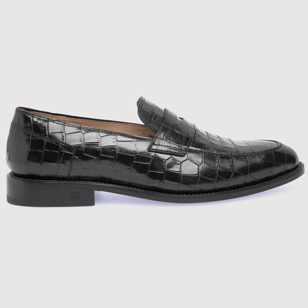 Henry Stevens Herren Loafer Marshall PL - Schwarz