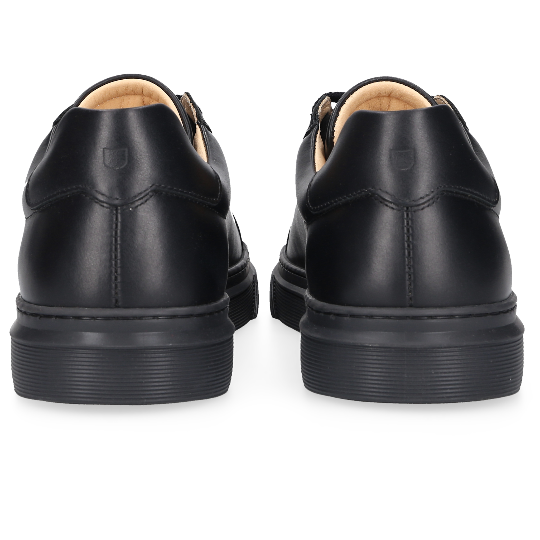 Henry Stevens Herren Sneaker Travis Plain Schwarz/Schwarz