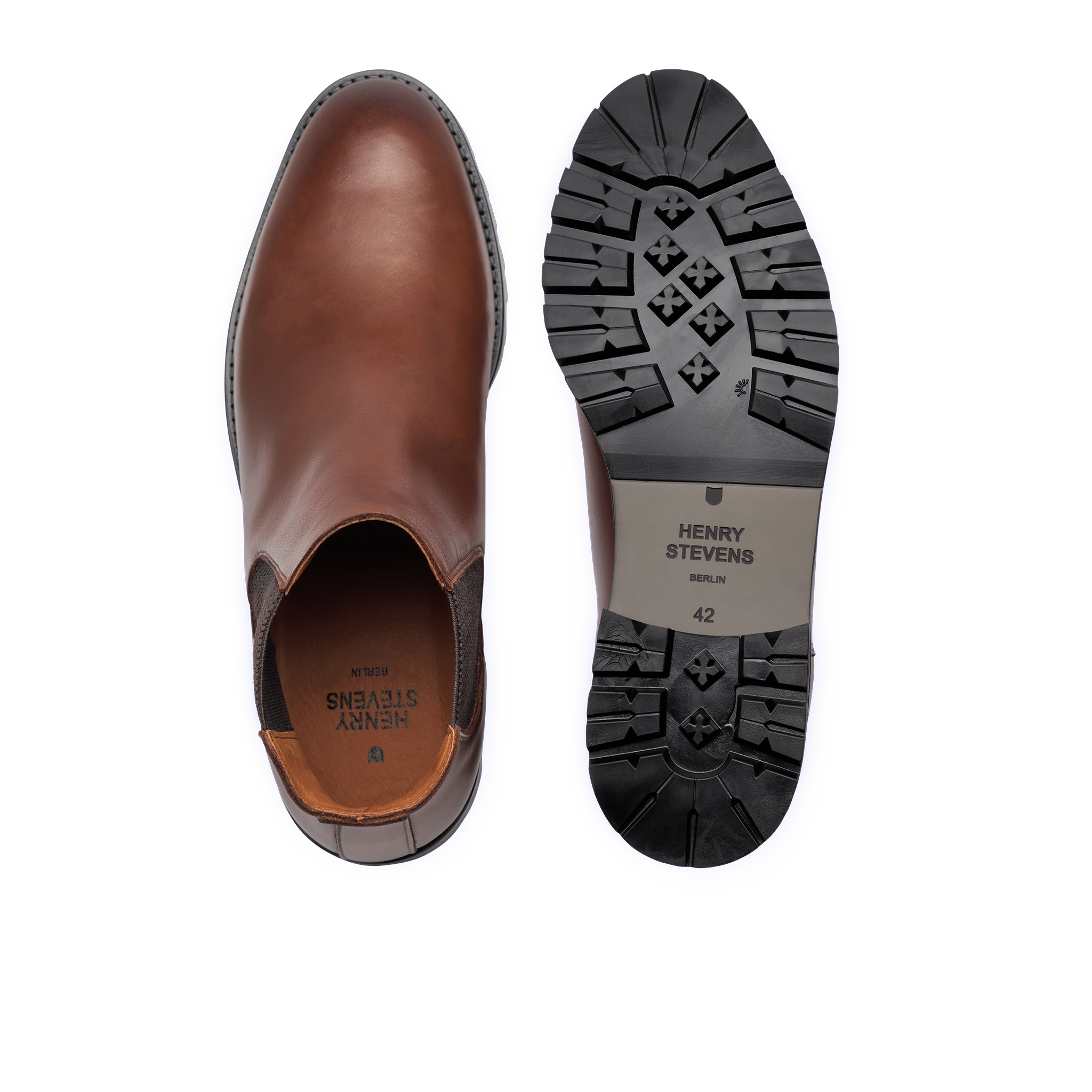 Henry Stevens Men's Wallace CB - Dark Brown