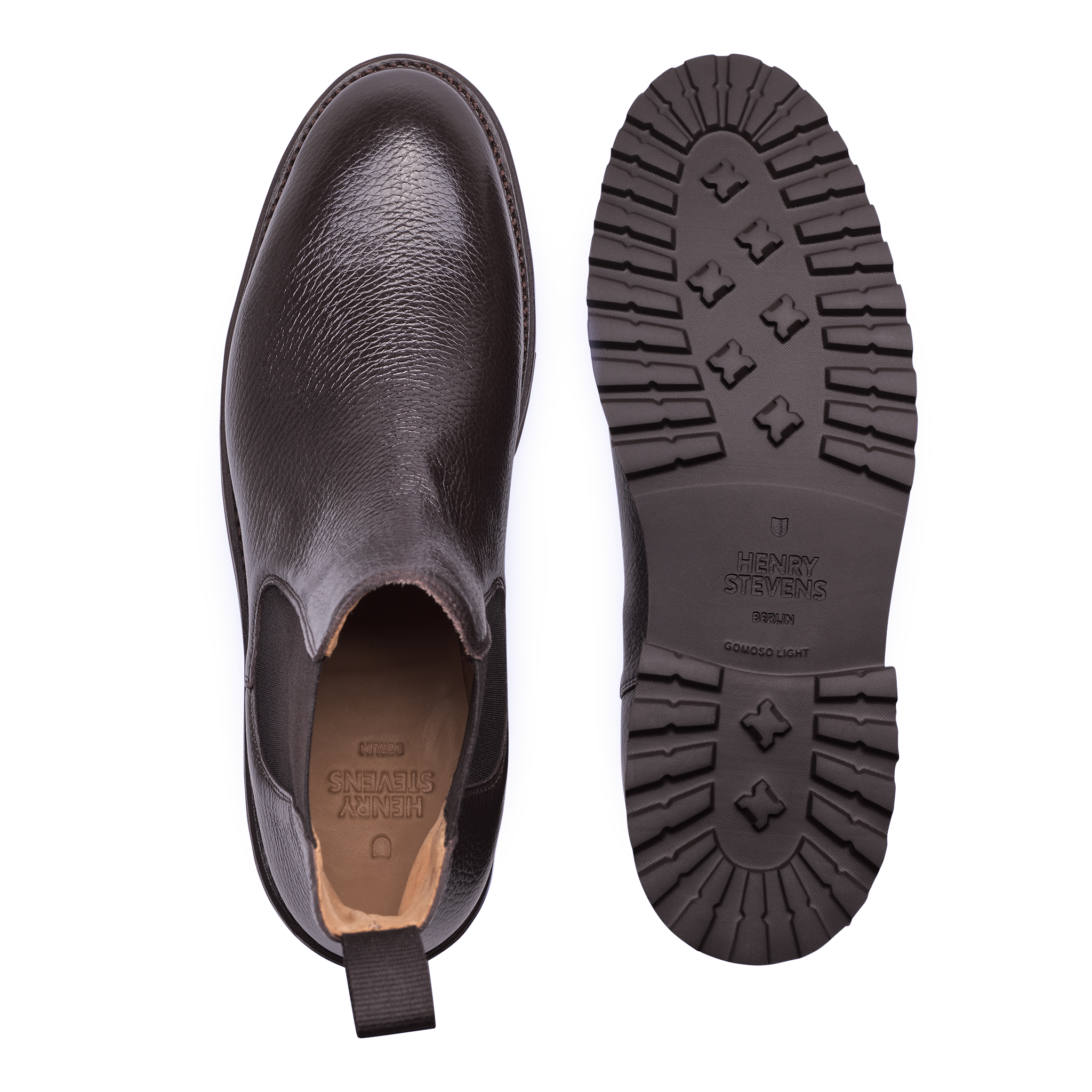 Henry Stevens Men's Winston CB6 - Dark Brown