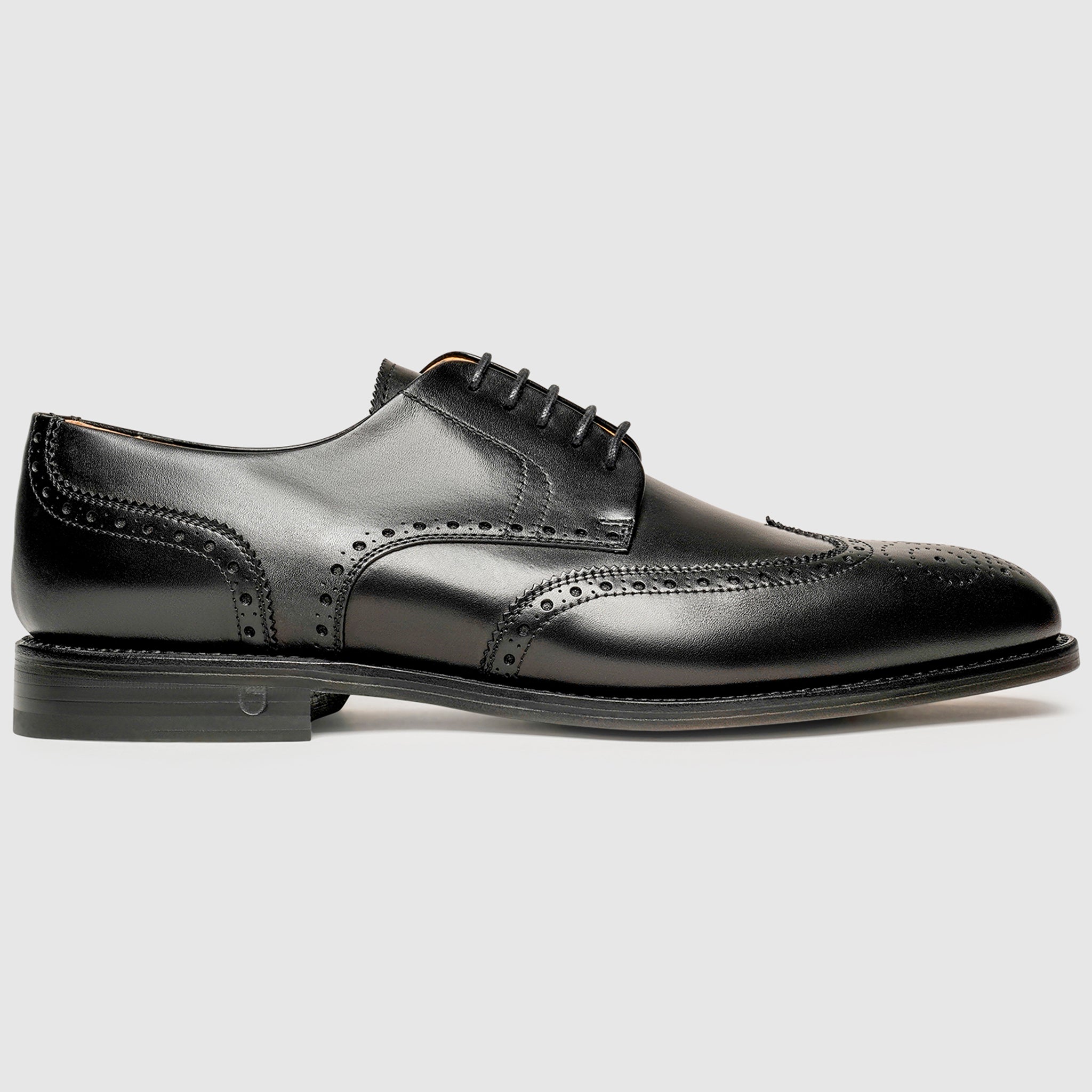Henry Stevens Herren Businessschuhe Winston FBD - Schwarz