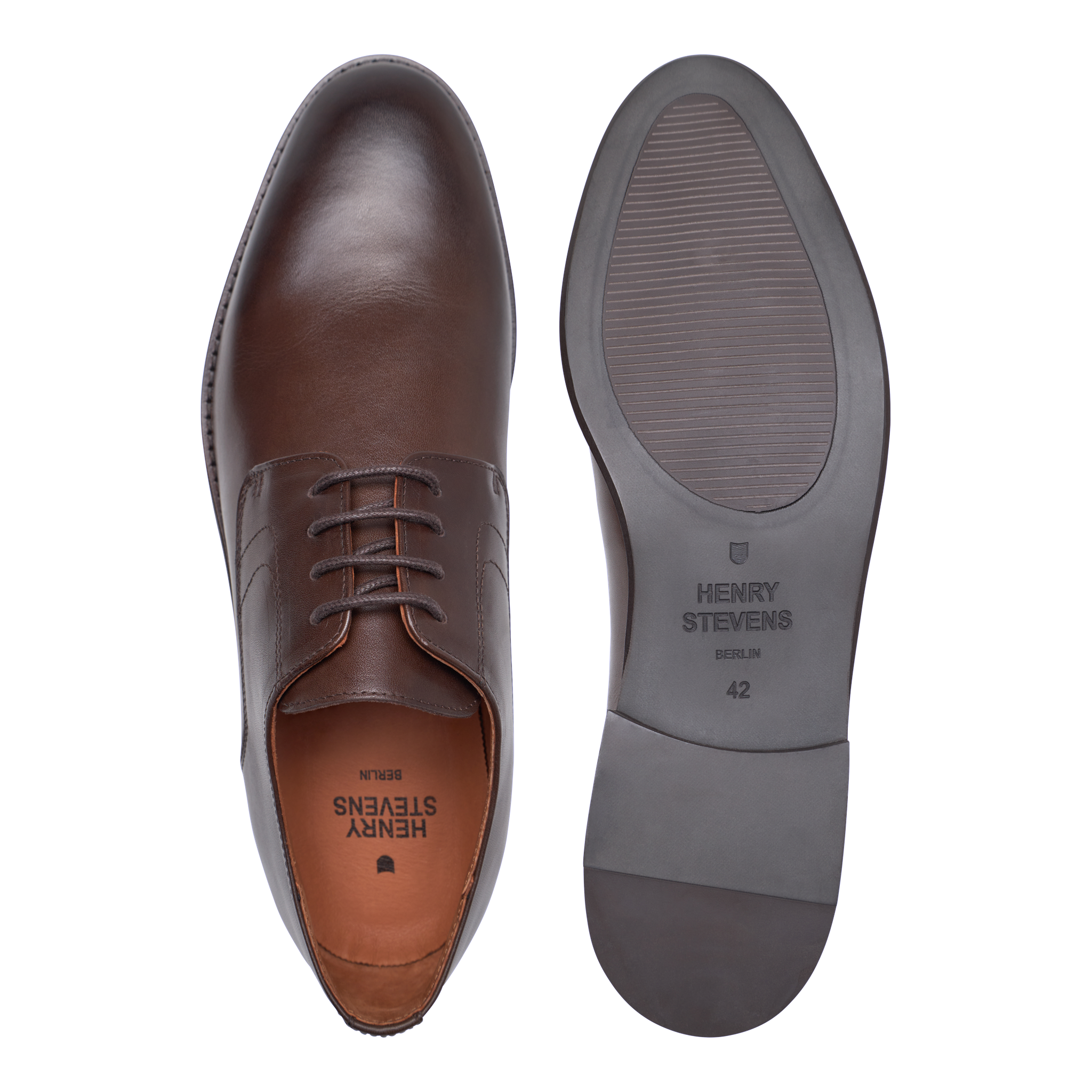 Henry Stevens Men's Wallace PD - Dark Brown