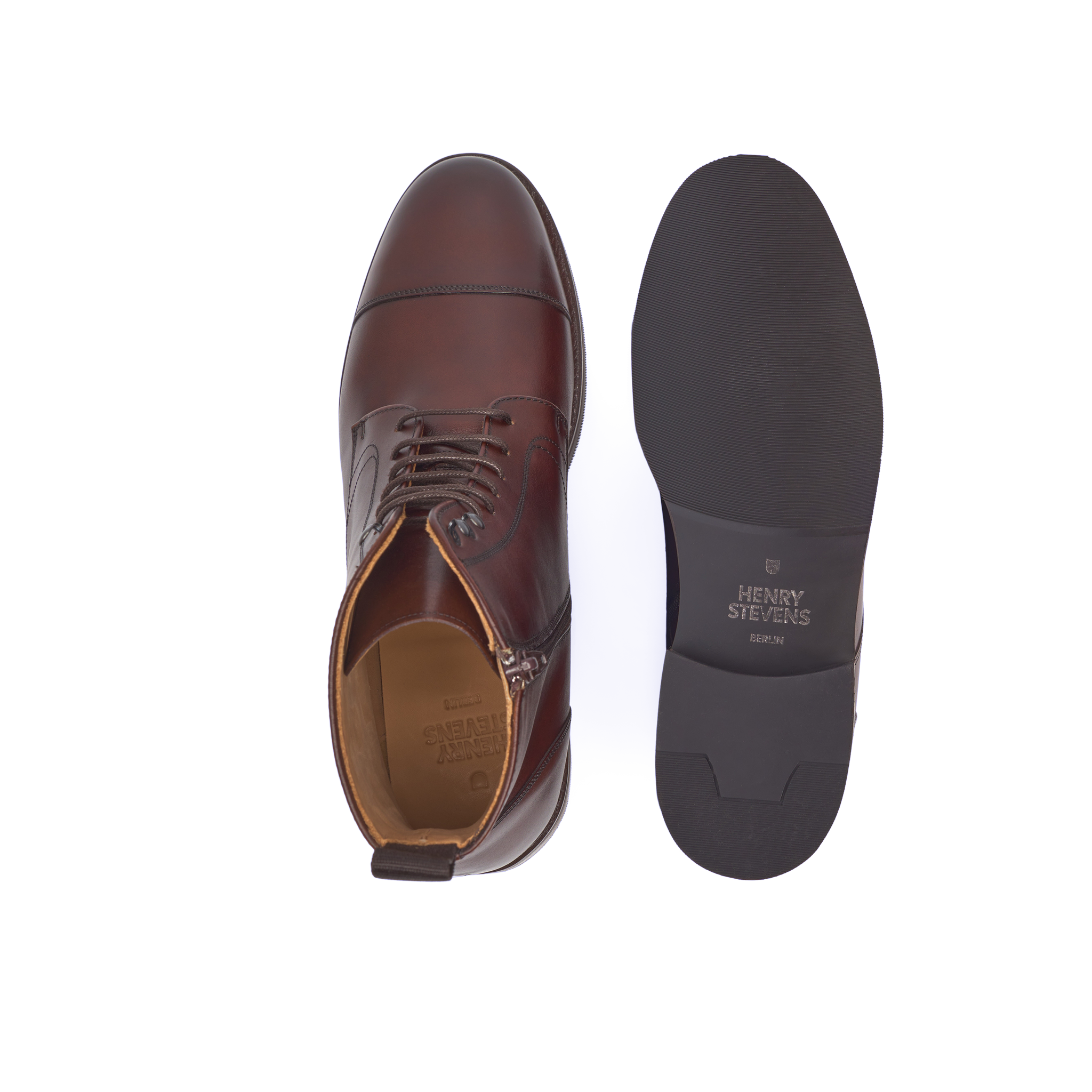 Henry Stevens Herren Winston CDB2 - Schwarzbraun