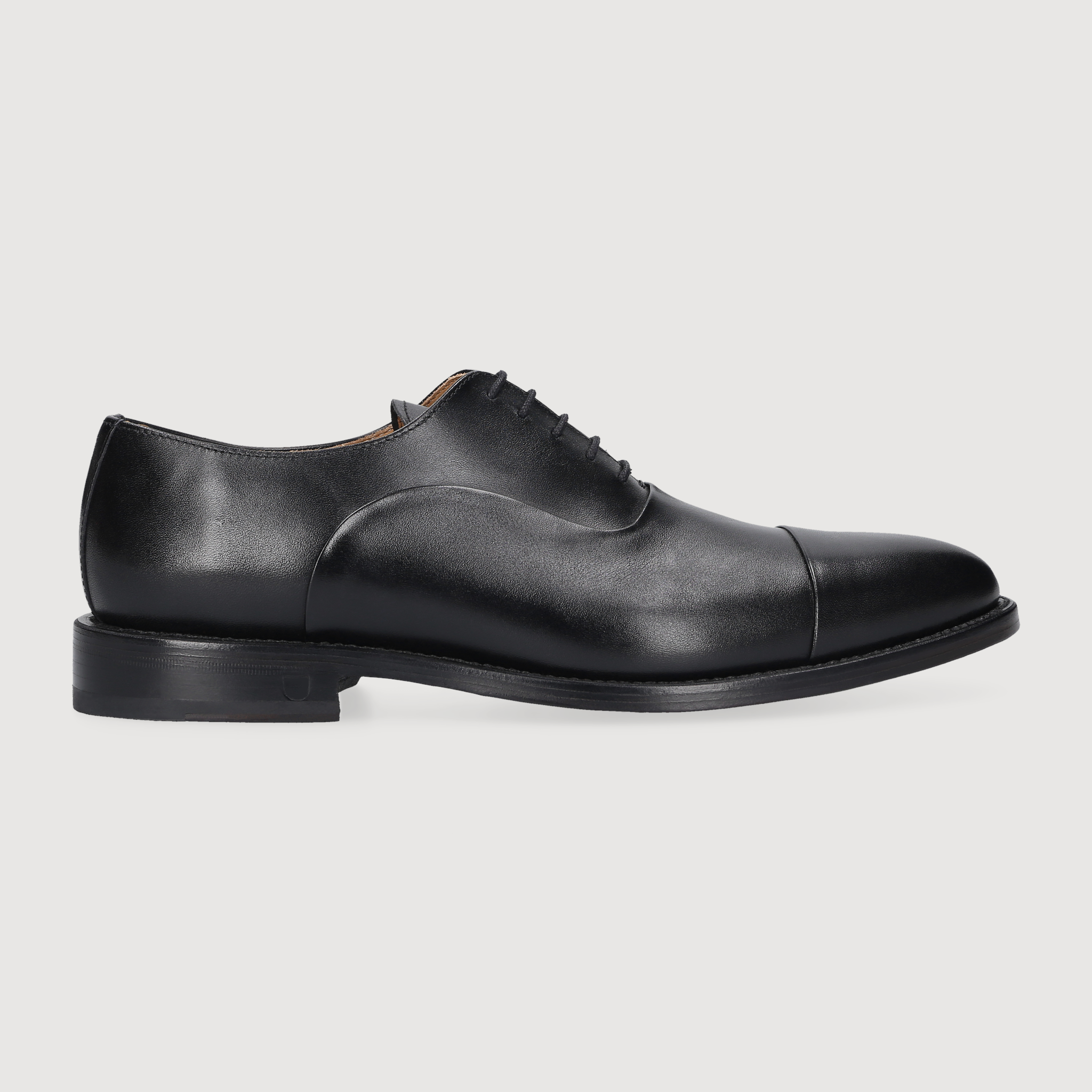 Henry Stevens Herren Businessschuhe Marshall CO1 - Schwarz