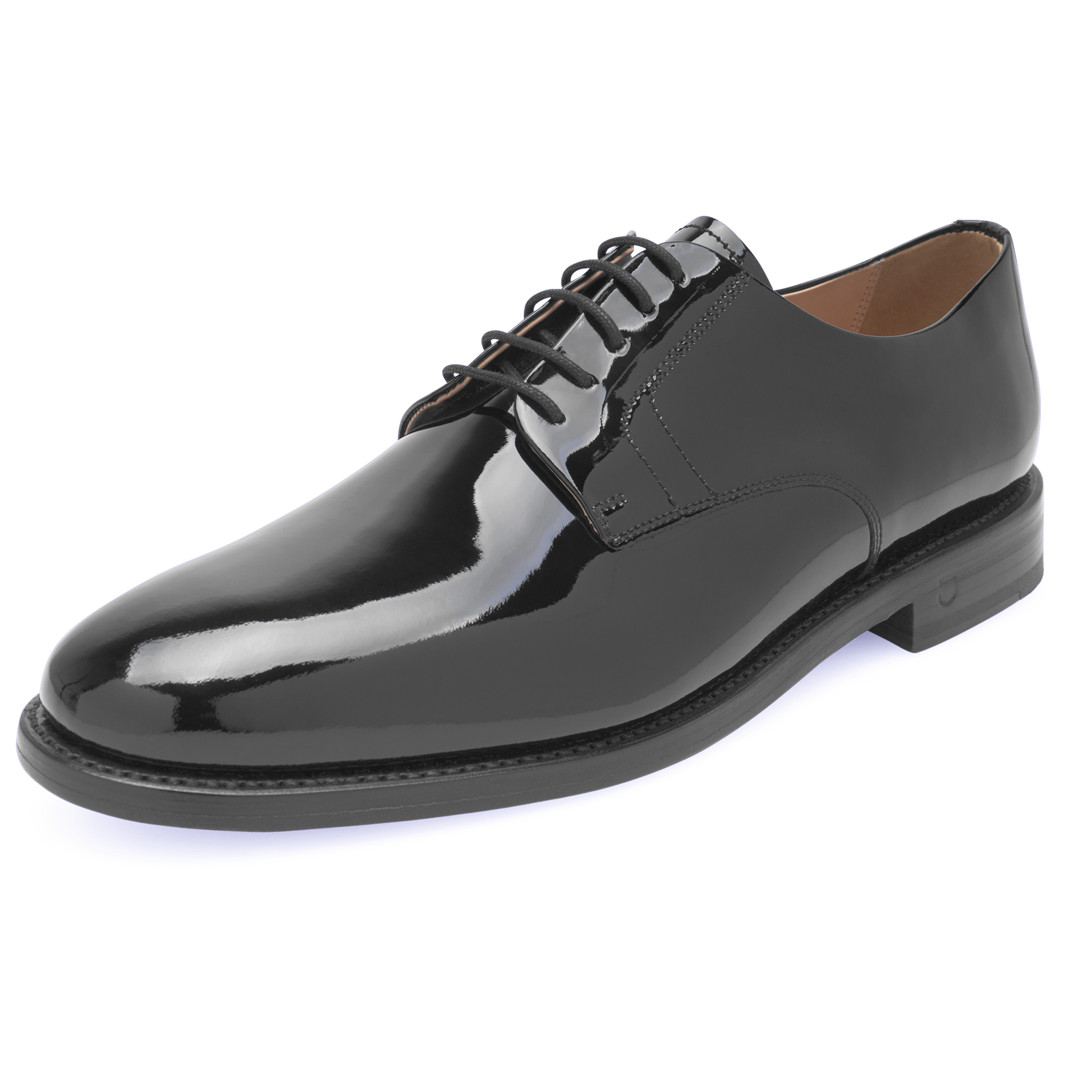 Henry Stevens Herren Businessschuhe Winston PD - Schwarz