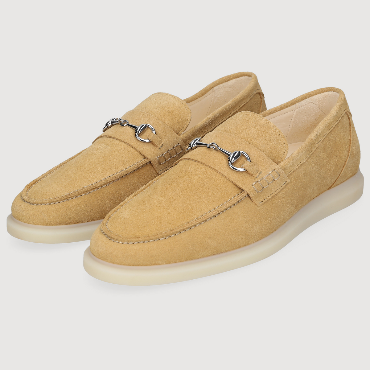 Henry Stevens Men's Loafer Elia Horsebite Honey