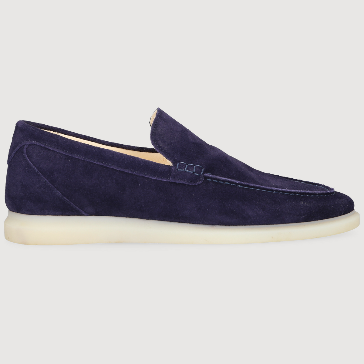 Henry Stevens Men's Loafer Elia Plain Navy