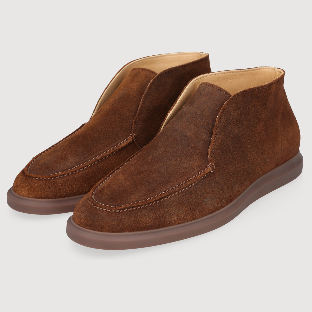 Henry Stevens Herren Boot Elia Plain Brown