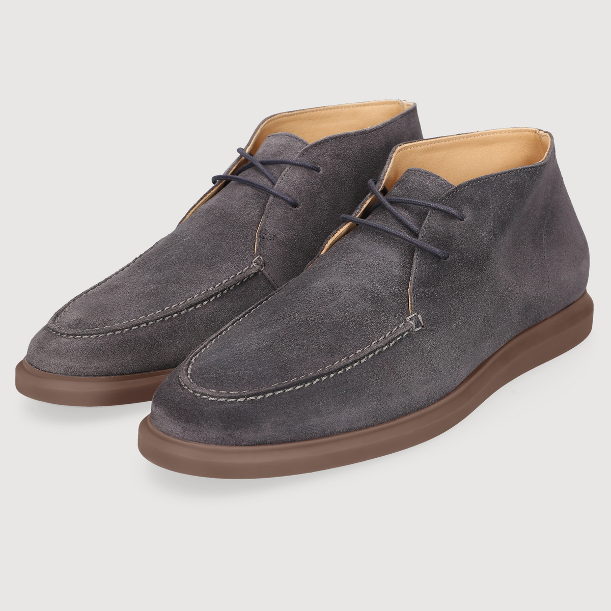 Henry Stevens Herren Boot Elia Norweger Grey
