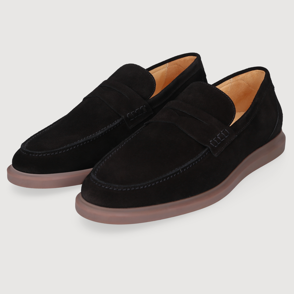 Henry Stevens Herren Loafer Elia Penny Black