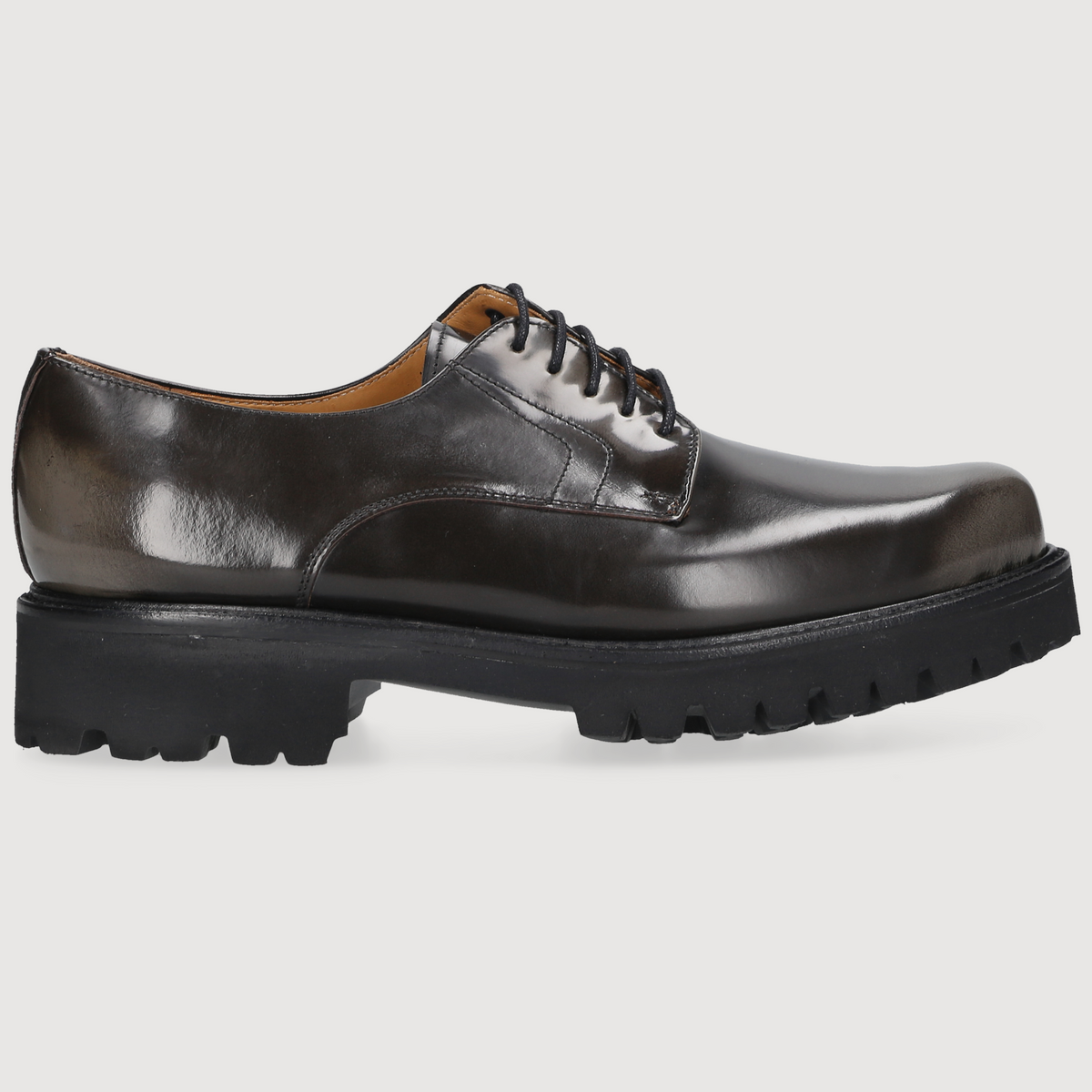Henry Stevens Herren Klassiker Harry Plain Dark grey